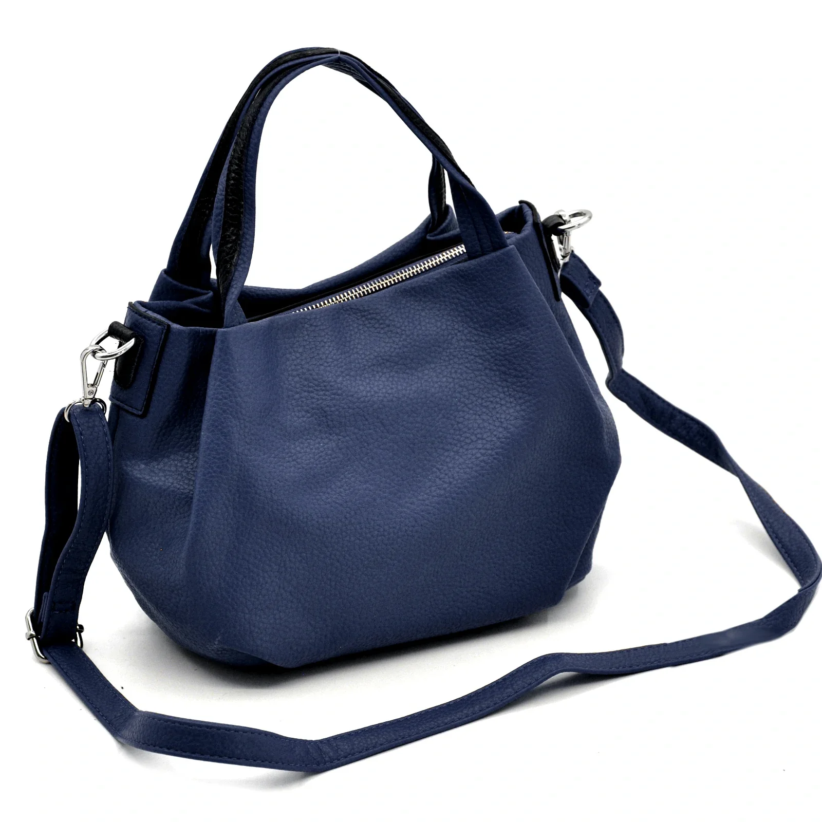 DUDLIN - Borsa firmata borsetta a bauletto tracolla mano simil pelle tote piccola capiente elegante casual - immagine 9