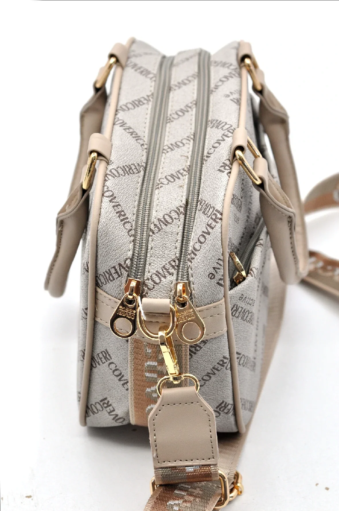 Borsa a Mano e Tracolla Coveri Active Elegante, Leggera e alla Moda fantasia logo piccola capiente - immagine 7