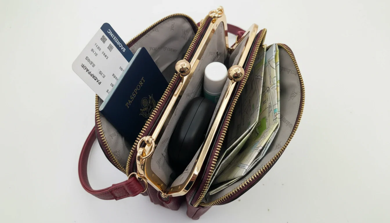 Borsetta CHARRO borsa donna clutch casual elegante in simil pelle tracolla pochette mano - immagine 3