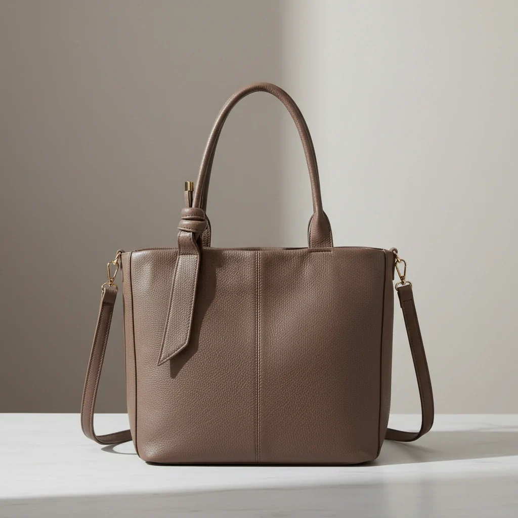 La SignoraBorsa - Borsa firmata Gyoiamea shopping a spalla manici nodo simil pelle - immagine 7