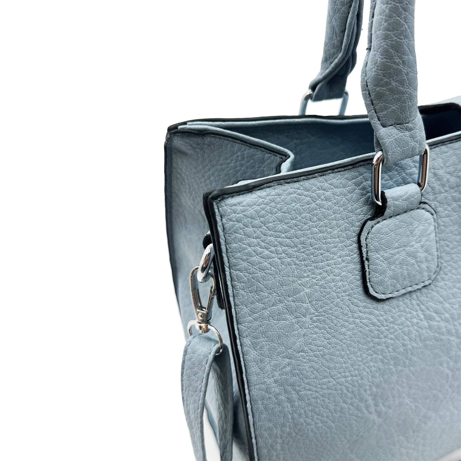 Borsa GM Maria firmata nuova spalla bauletto morbida tracolla elegante ciondolo - immagine 7