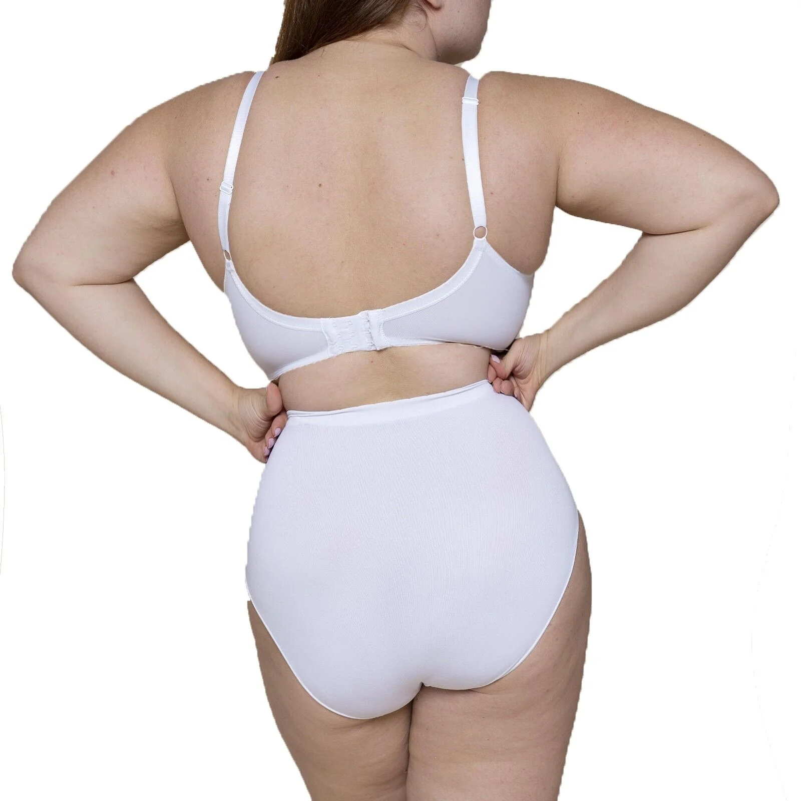 3 Slip Vita Alta Modellanti Pancia Fianchi Push-up Cotone mutanda misure comode - immagine 5