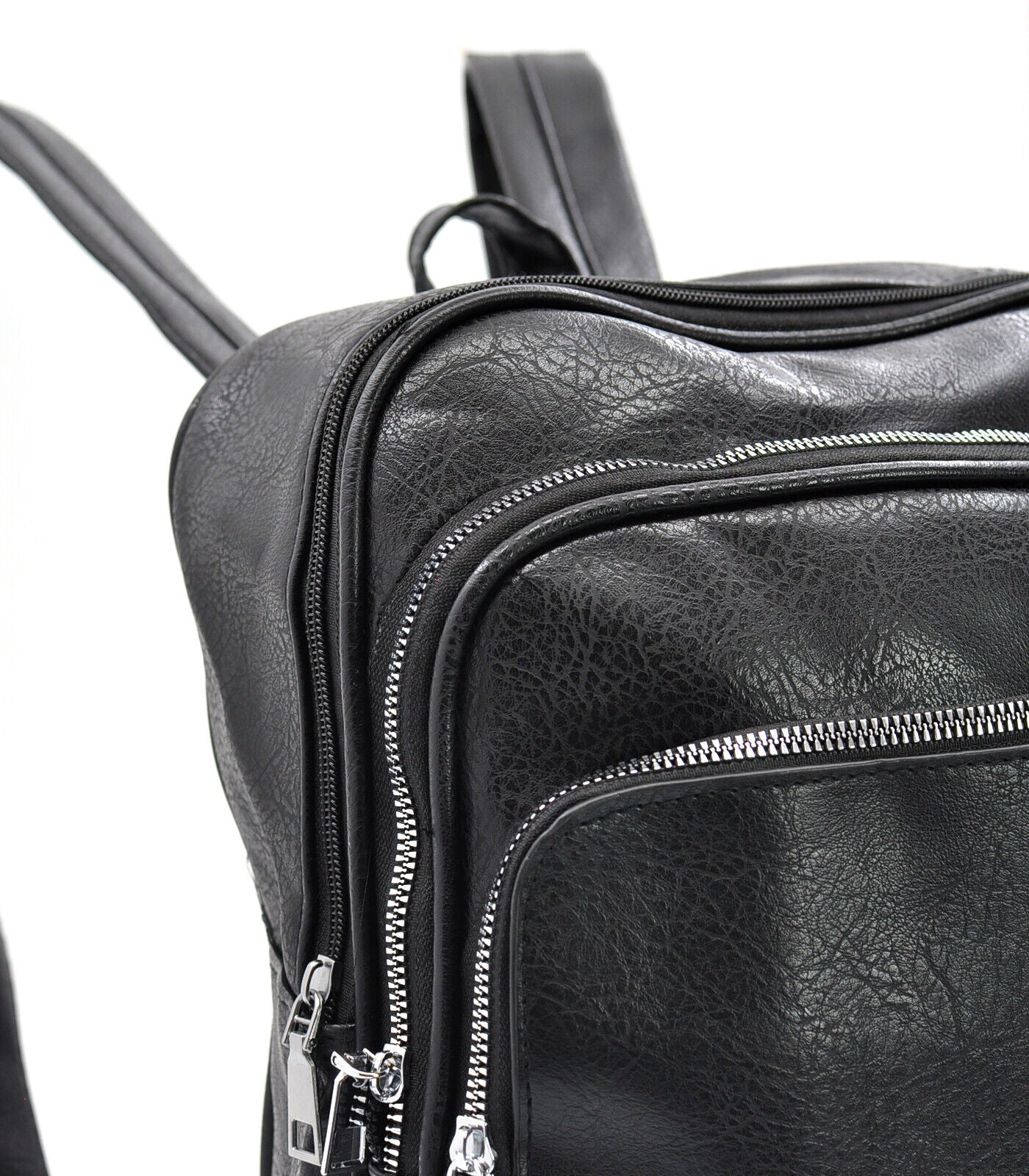 Gyoiamea zaino uomo donna marrone tasche firmato ecopelle elegante lavoro - immagine 5