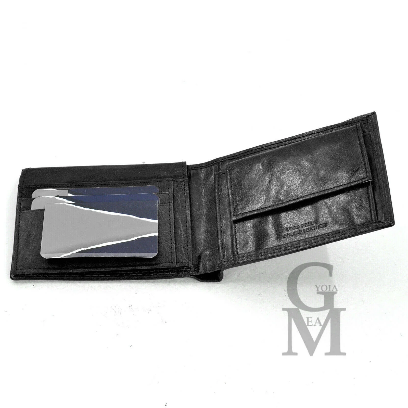 Portafoglio originale vera pelle uomo Renato Balestra regalo porta carte monete - immagine 9