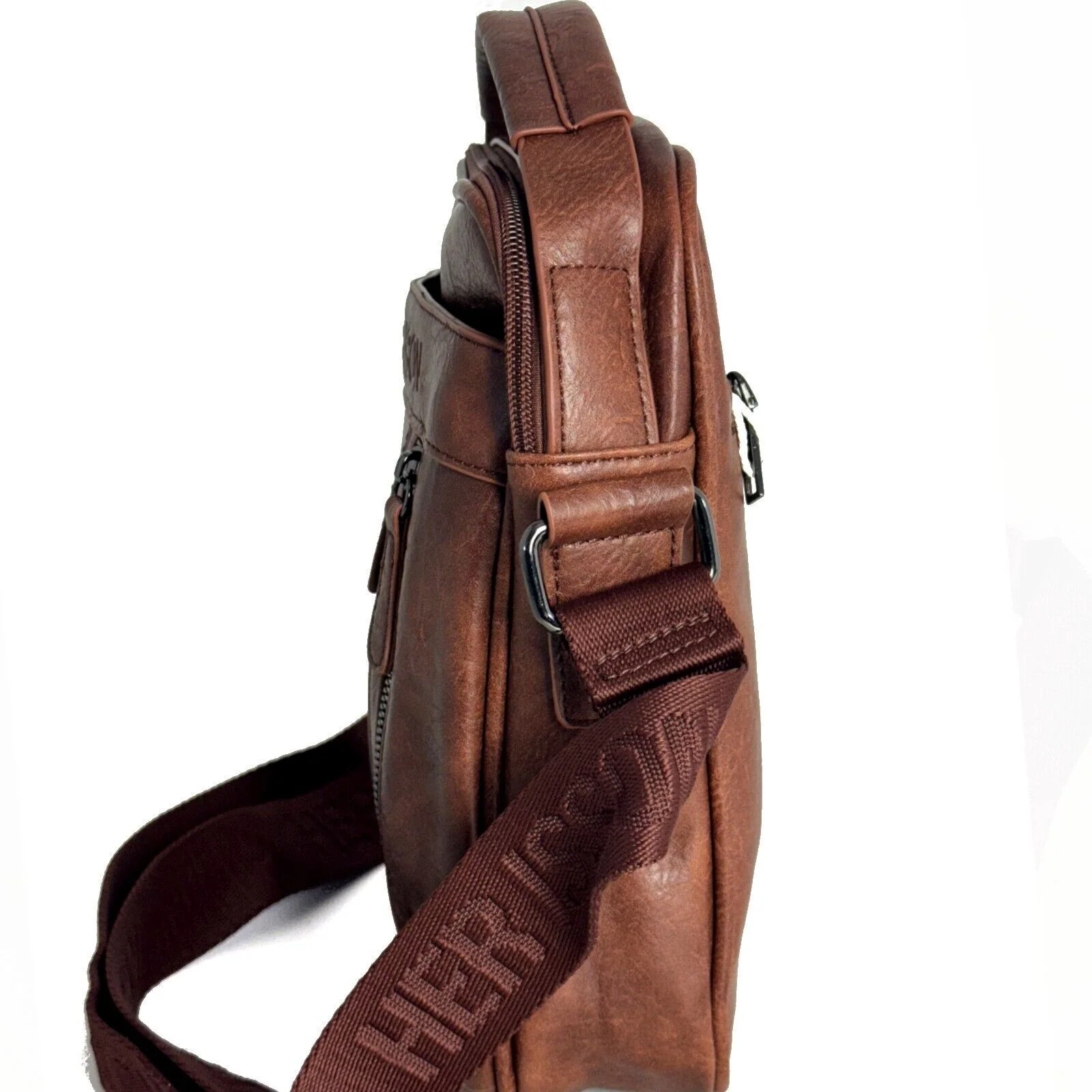 Borsello nuovo originale HERRISSON vintage capiente nuovo borsellino grande moda - immagine 4