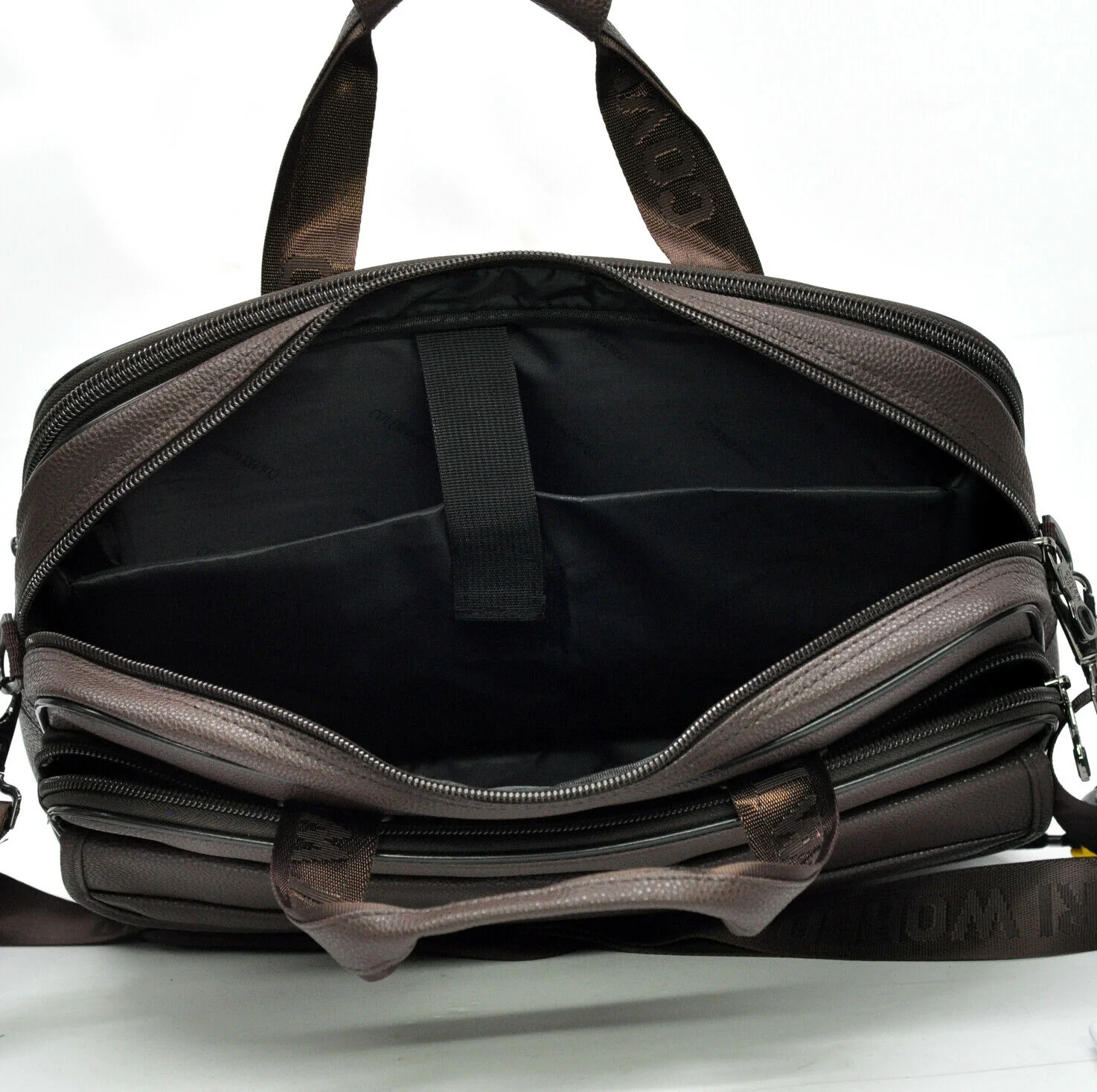 Borsa COVERI Uomo pelle vegan best product ufficio Tracolla cartella pc lavoro porta documenti ipad - immagine 4