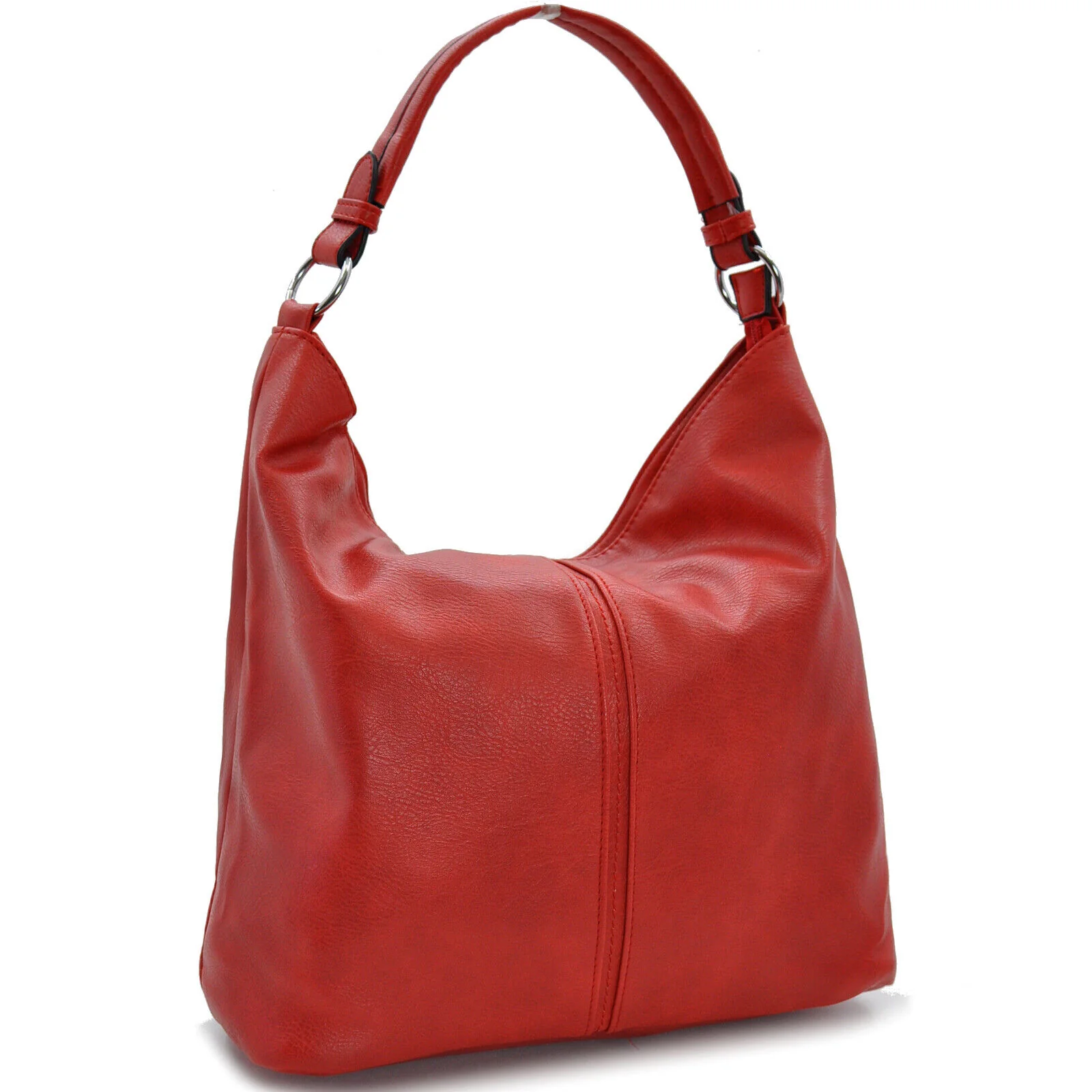 Borsa GM milano monomanico pelle morbida hobo secchio spalla morbida grande - immagine 4