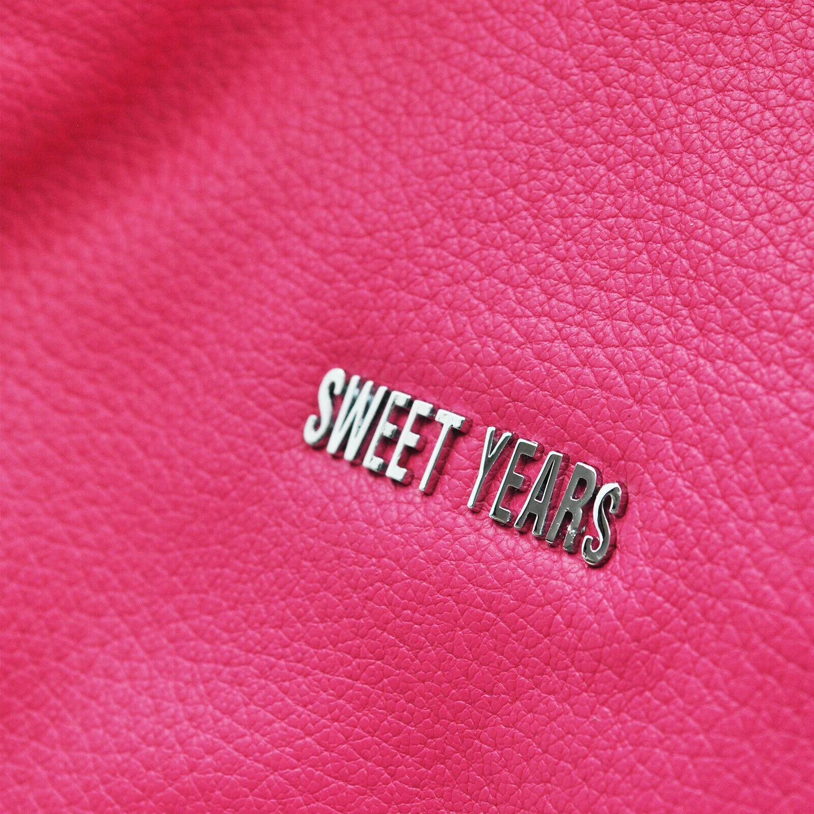 Borsa SWEET YEARS donna pelle morbida capiente sacco grande spalla cerniera moda - immagine 3