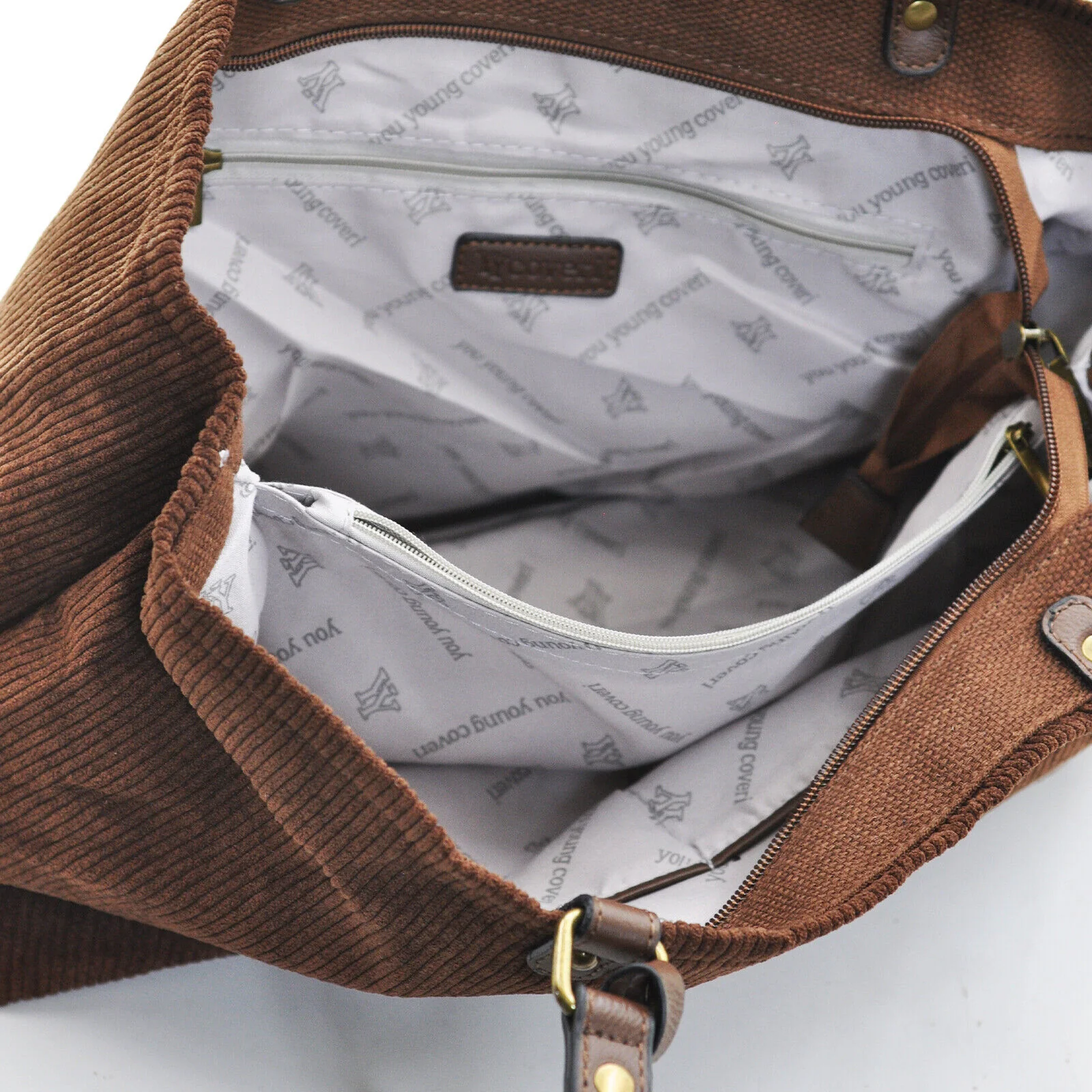 COVERI borsa donna shopping pelle grande spalla grande morbida scamosciata nuova - immagine 4