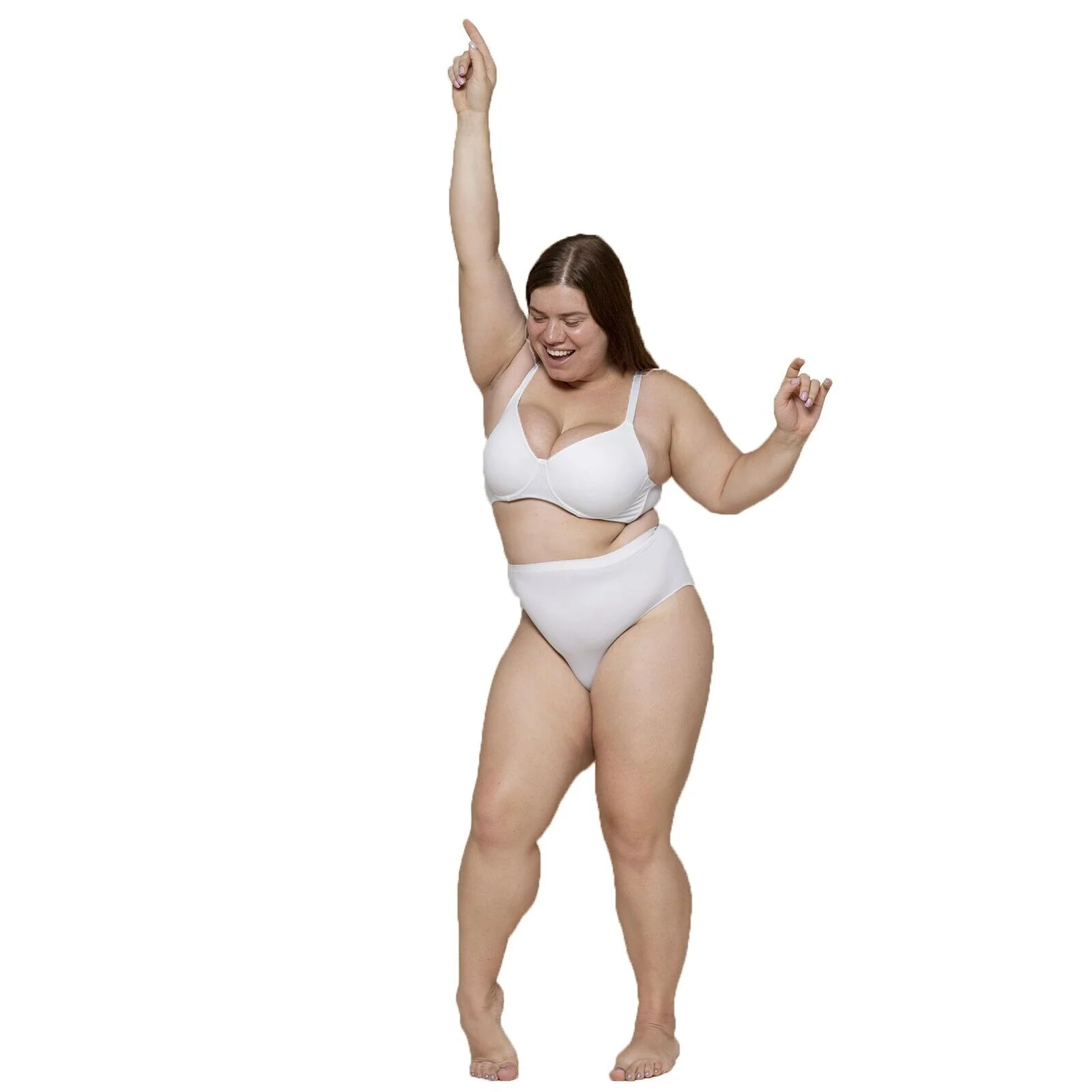3 Slip Vita Alta Modellanti Pancia Fianchi Push-up Cotone mutanda misure comode - immagine 3