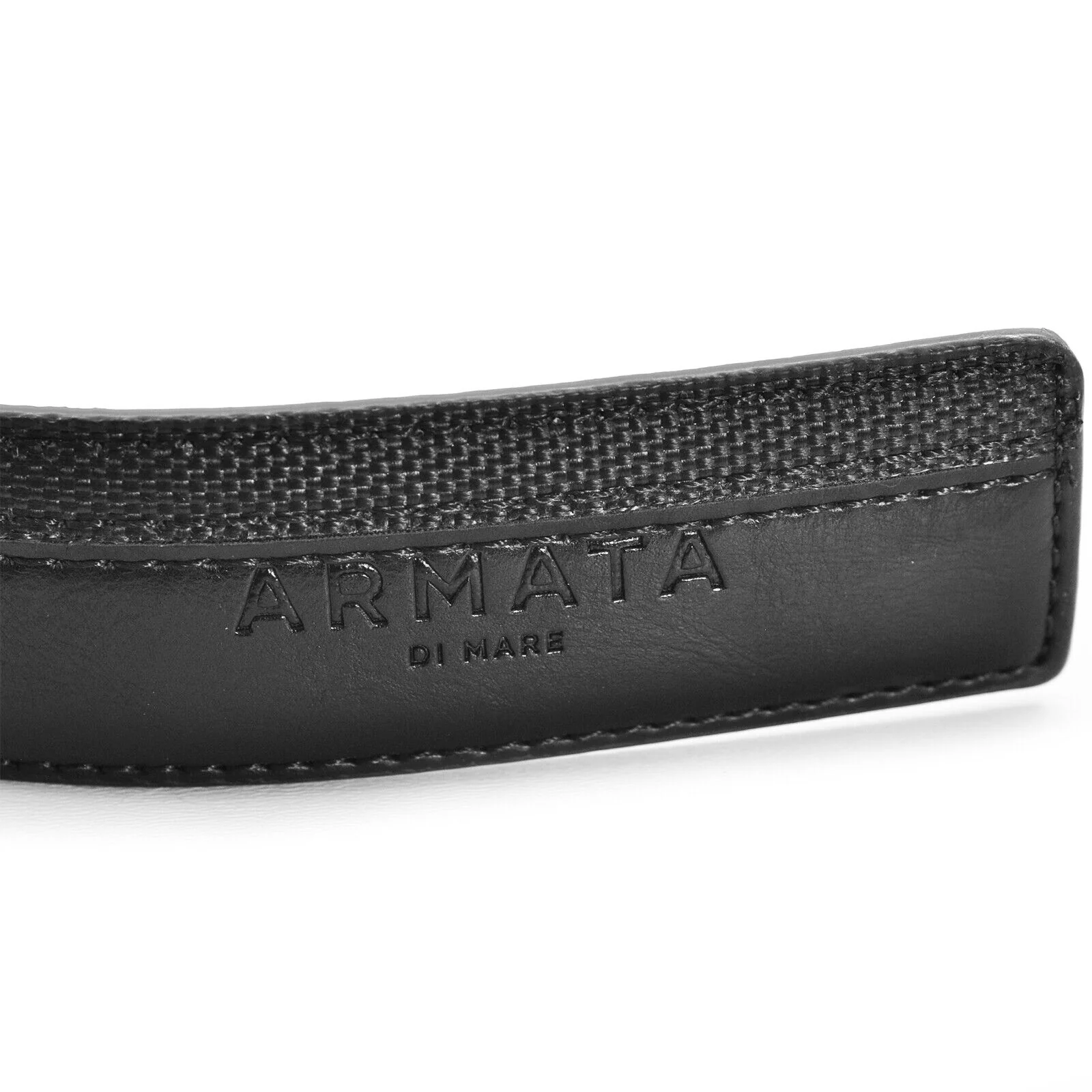 Cintura uomo firmata ARMATA DI MARE Cinta 3,8cm + busta regalo Casual semplice - immagine 4