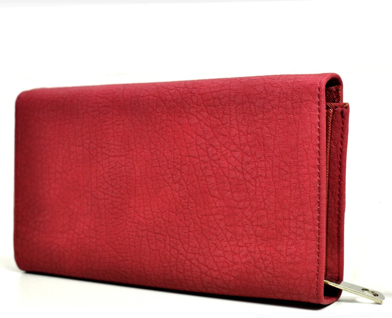 Portafoglio da Donna Grande in eco Pelle Cerniera Zip Portamonete carte credito - immagine 9