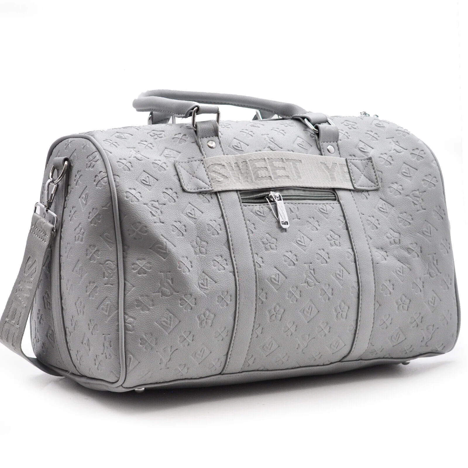 BORSA uomo donna sweet years VIAGGIO LAVORO TRACOLLA PELLE trapuntata moda nuova - immagine 9