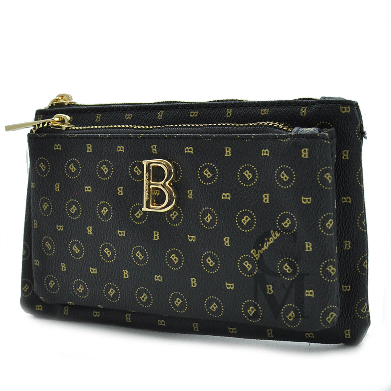 Portafoglio morbido B. firenze Donna elegante Grande Pelle Zip Portamonete moda - immagine 9