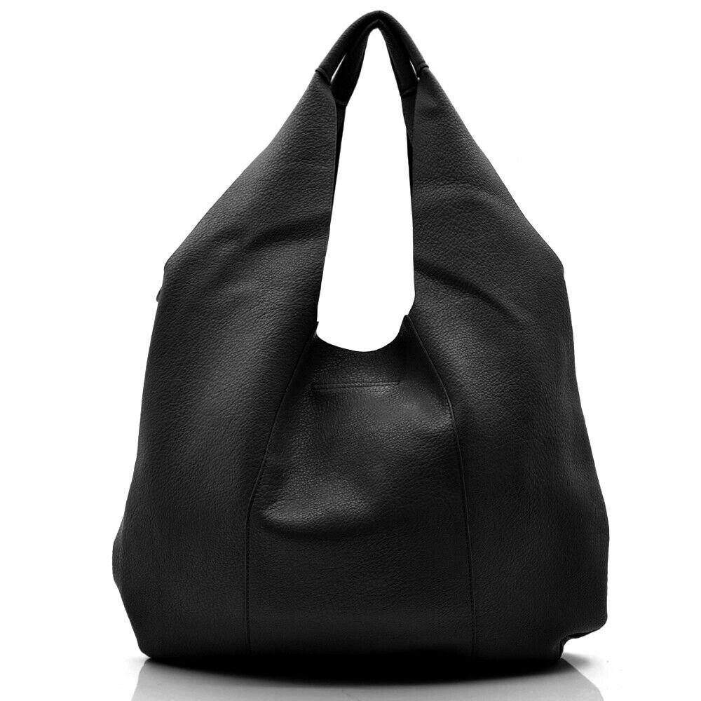 Gyoiamea borsa donna tracolla spalla pelle morbida sacco vintage capiente grande - immagine 9