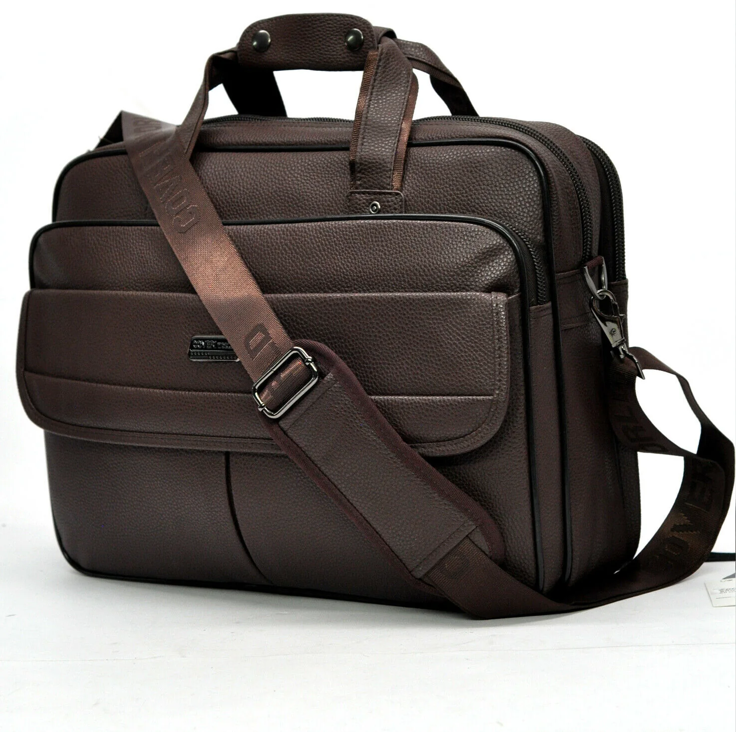 Borsa COVERI Uomo pelle vegan best product ufficio Tracolla cartella pc lavoro porta documenti ipad - immagine 9
