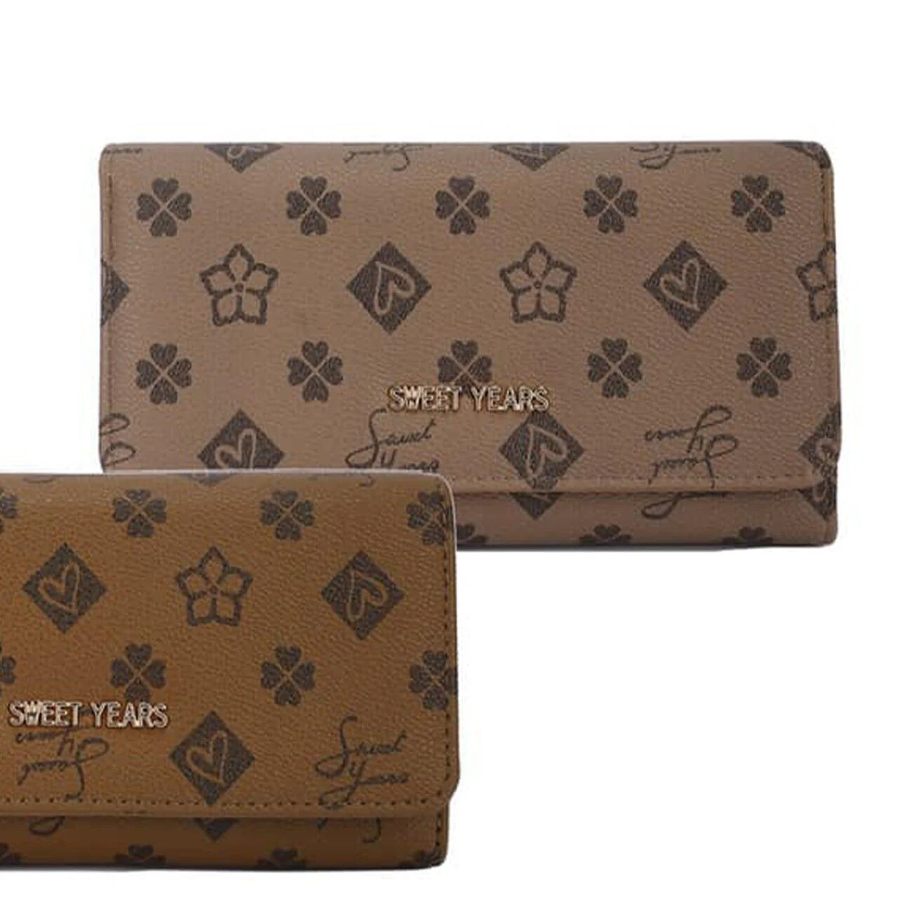 Portafoglio Donnna sweet years capiente trifold Portamonete carte credito - immagine 8