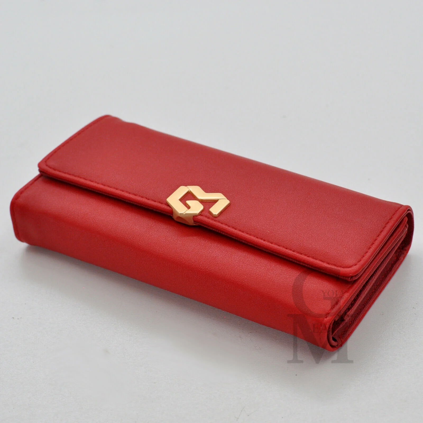Portafoglio semplice moda GM donna pelle tasche libro portamonete carte credito - immagine 5