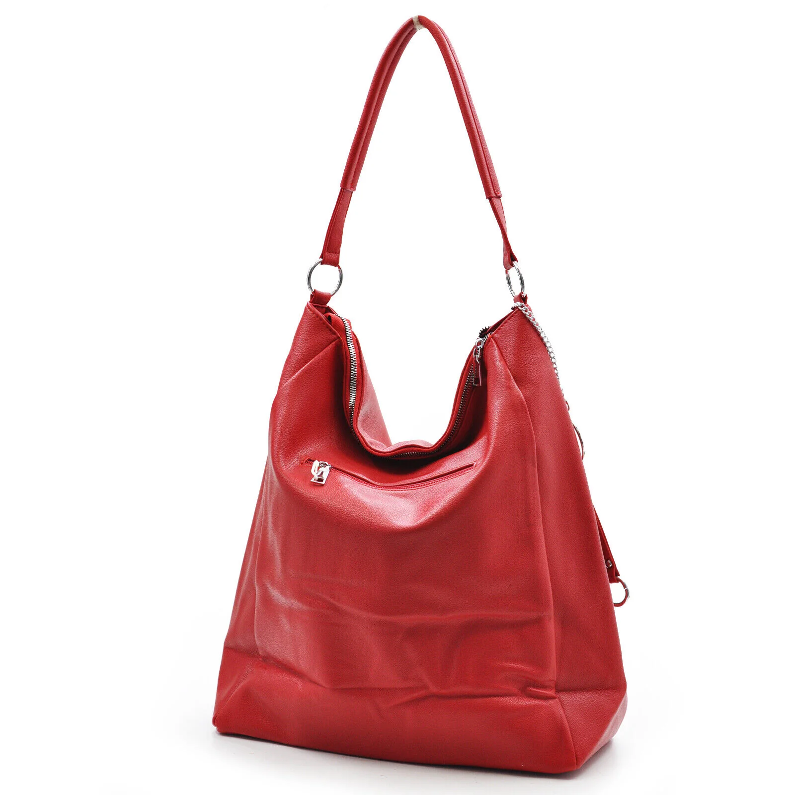 hobo Borsa GM donna pelle mono manico capiente sacco grande spalla cerniera moda - immagine 9