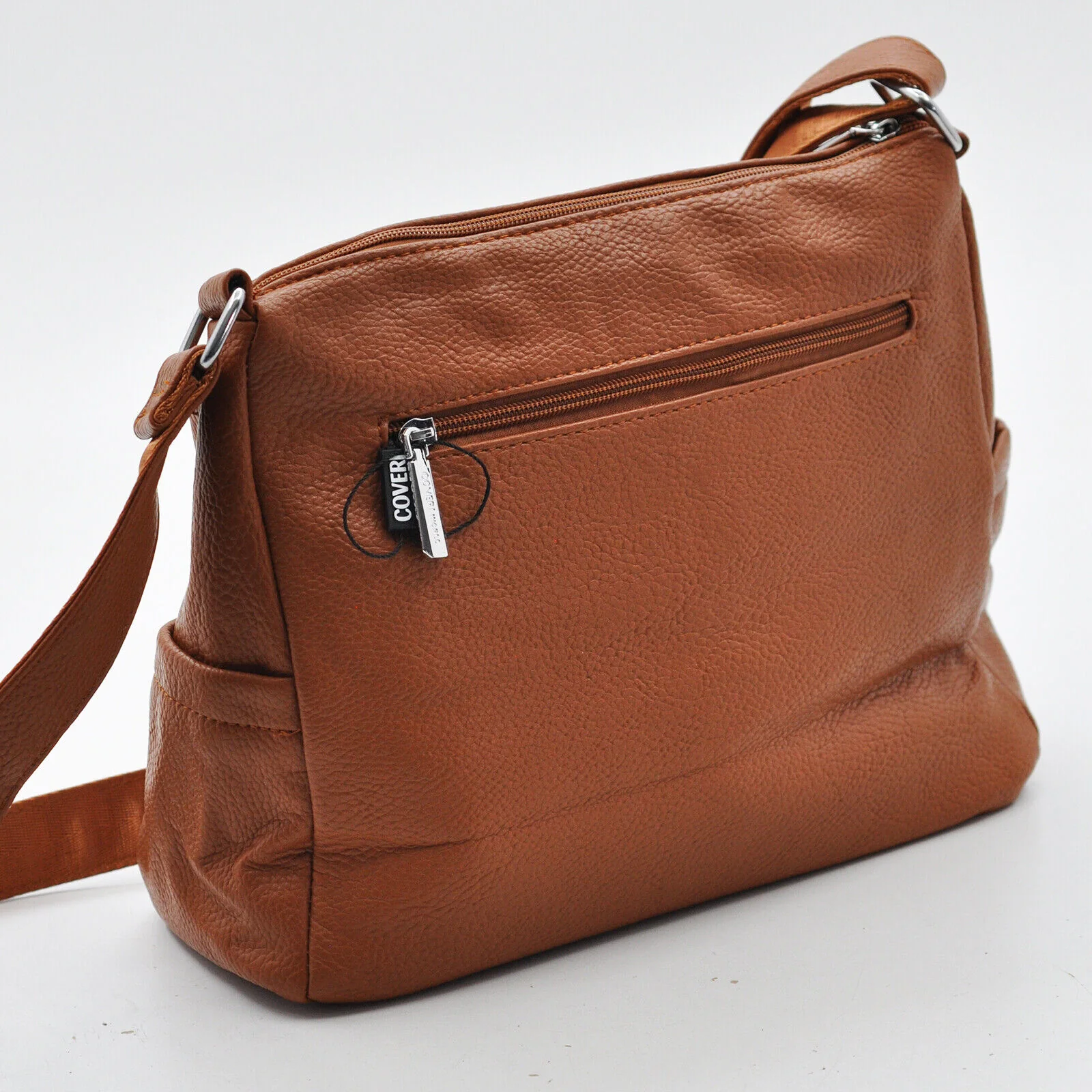 Borsa firmata Sweet Years 5 multi tasche capiente donna zip tracolla fantasia - immagine 4