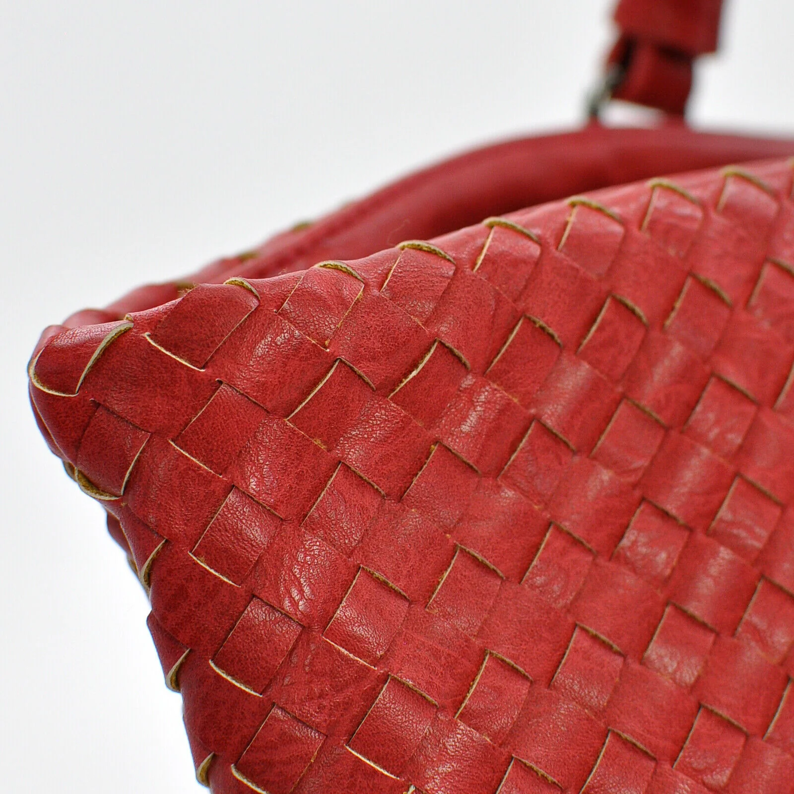 Borsa donna originale pelle veneta intrecciata regalo made in artigiani shopping new - immagine 4