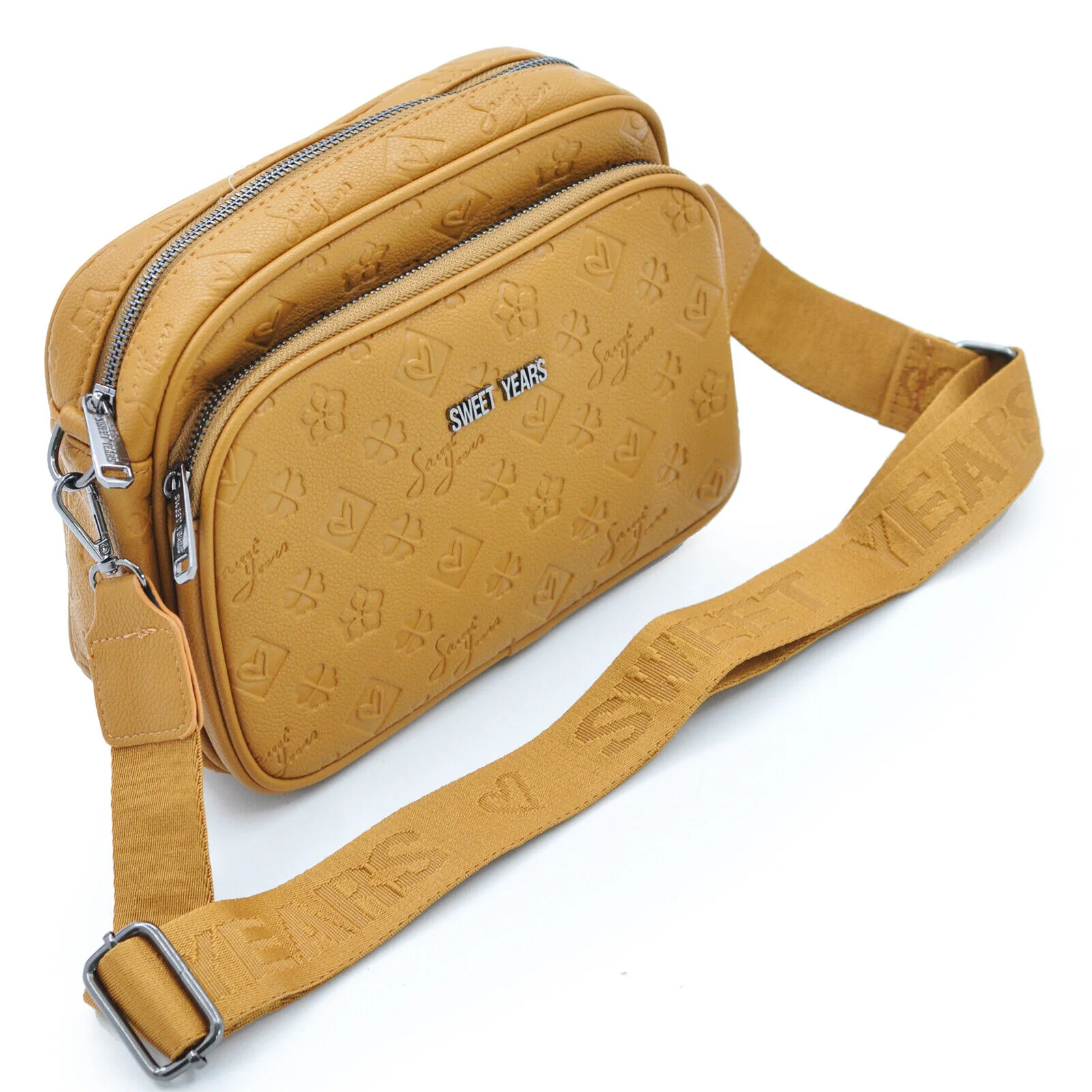 Borsa originale sweet years tasche capiente donna tracolla fantasia trapuntata - immagine 6