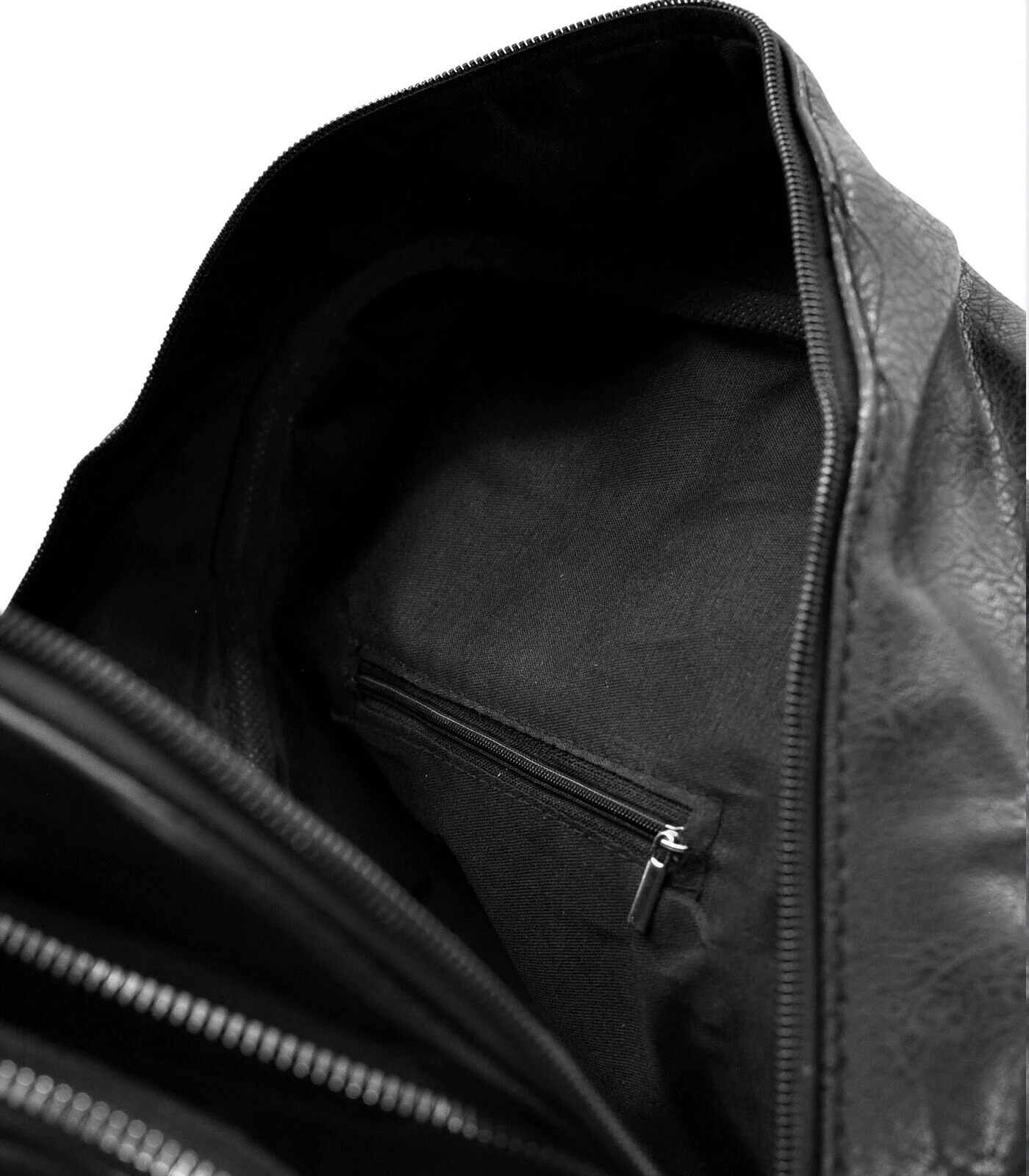 Gyoiamea zaino uomo donna marrone tasche firmato ecopelle elegante lavoro - immagine 6