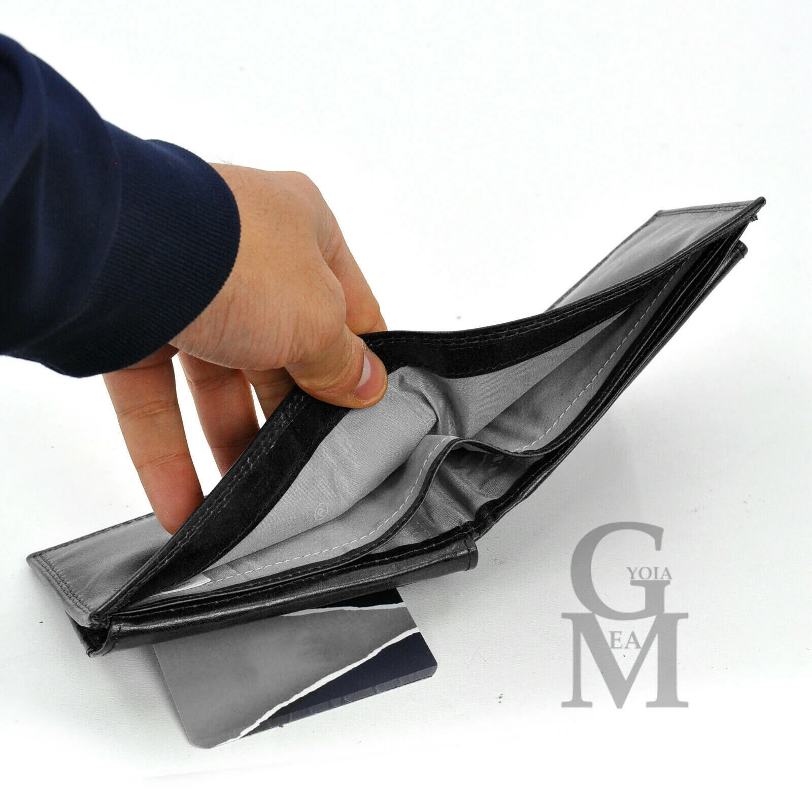 Portafoglio originale vera pelle uomo Renato Balestra regalo porta carte monete - immagine 8