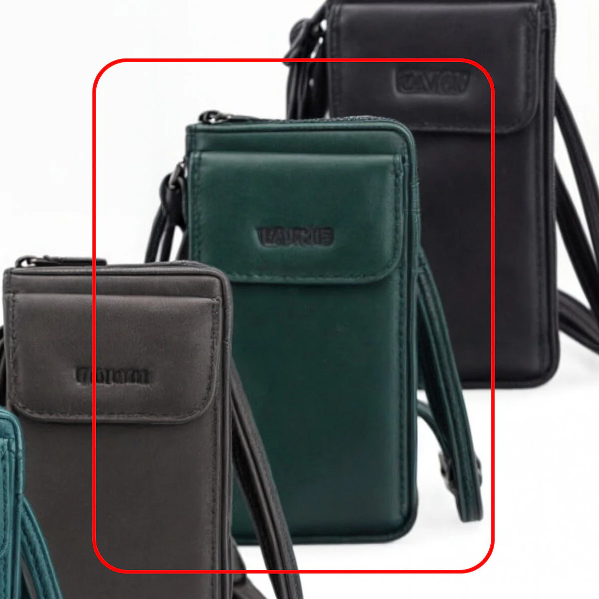 Borsello tracolla borsellino piccolo uomo donna porta cellulare smartphone nuovo - immagine 6