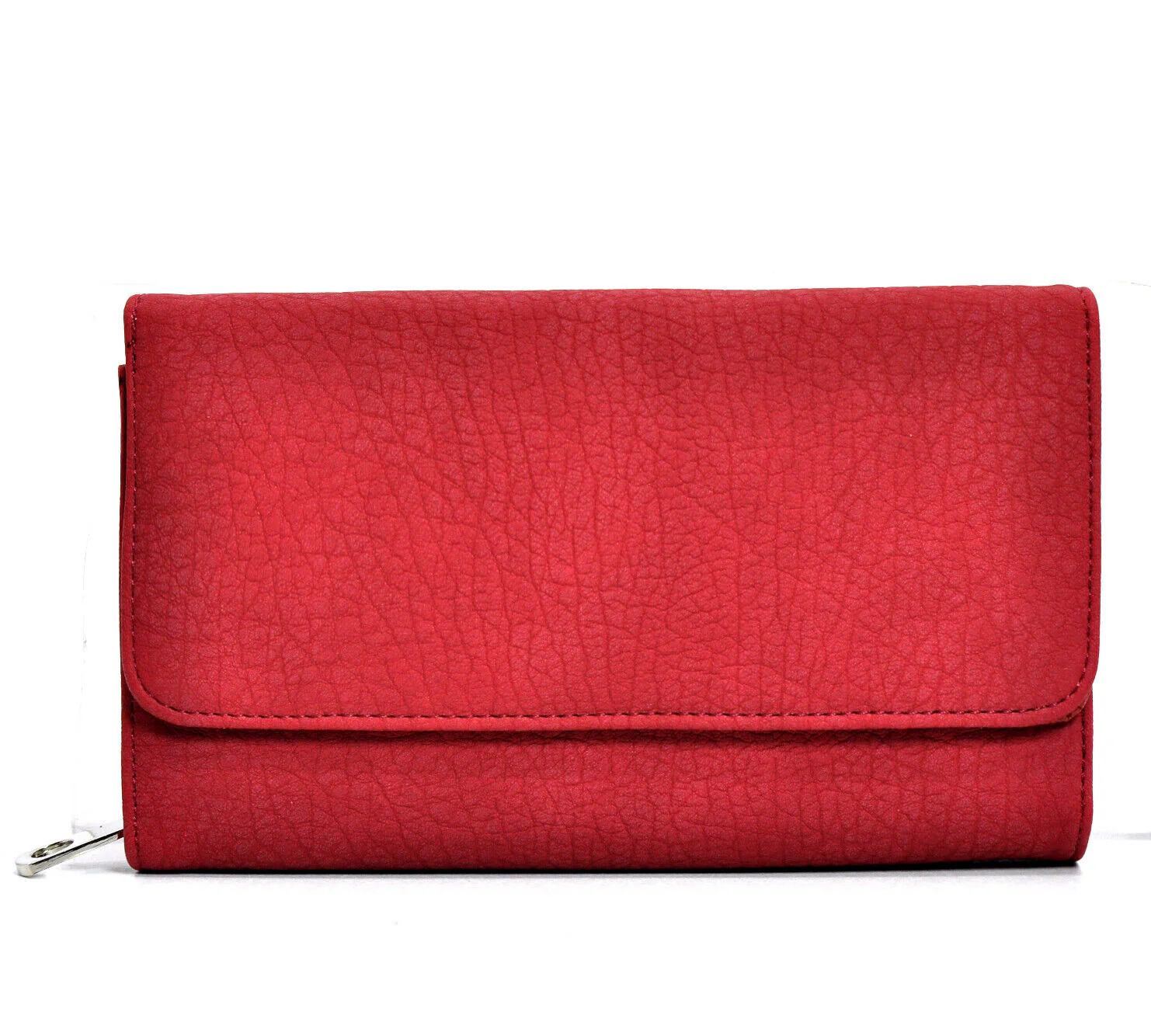 Portafoglio da Donna Grande in eco Pelle Cerniera Zip Portamonete carte credito - immagine 7