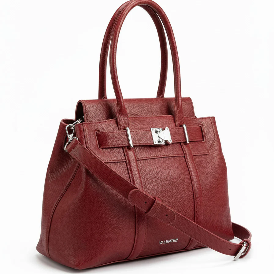 VALENTINI GINO - Borsa multitasche firmata giornaliera elegante con cinturino spalla e tracolla - immagine 2