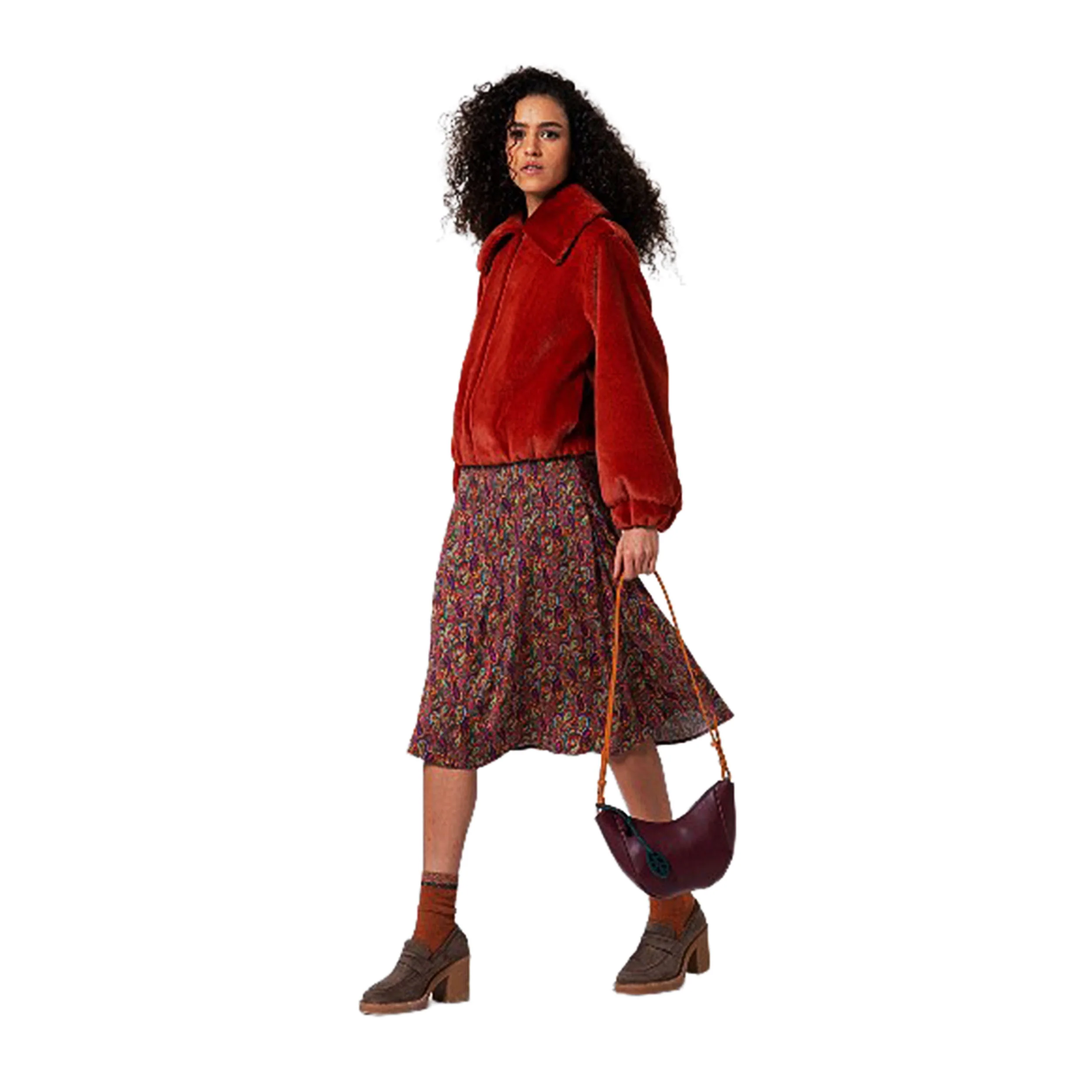 SURKANA - Cardigan corto e aderente con trecce - immagine 5