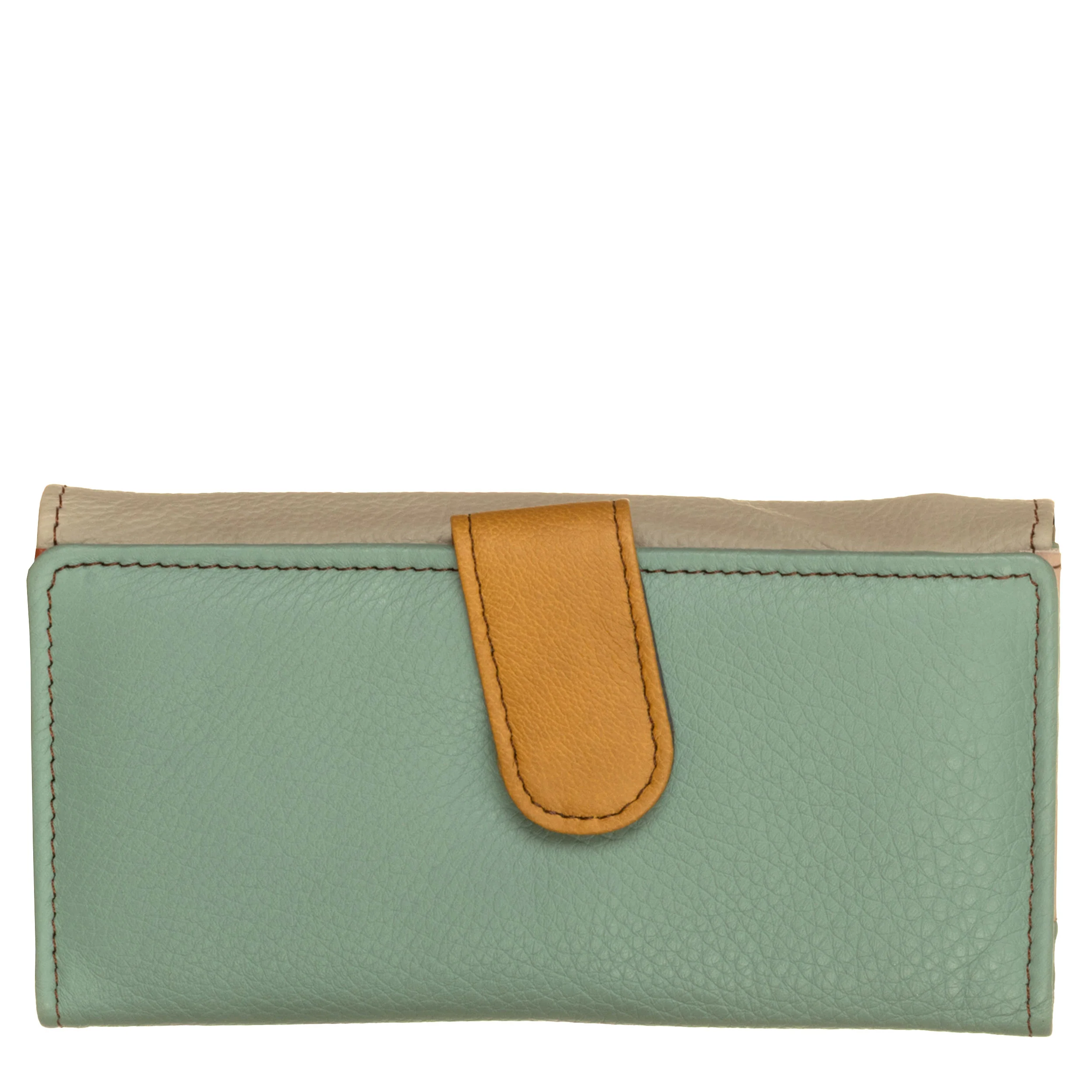 SORUKA Portafogli ESME liscio 47908 Grigio, aqua, cuoio - immagine 3