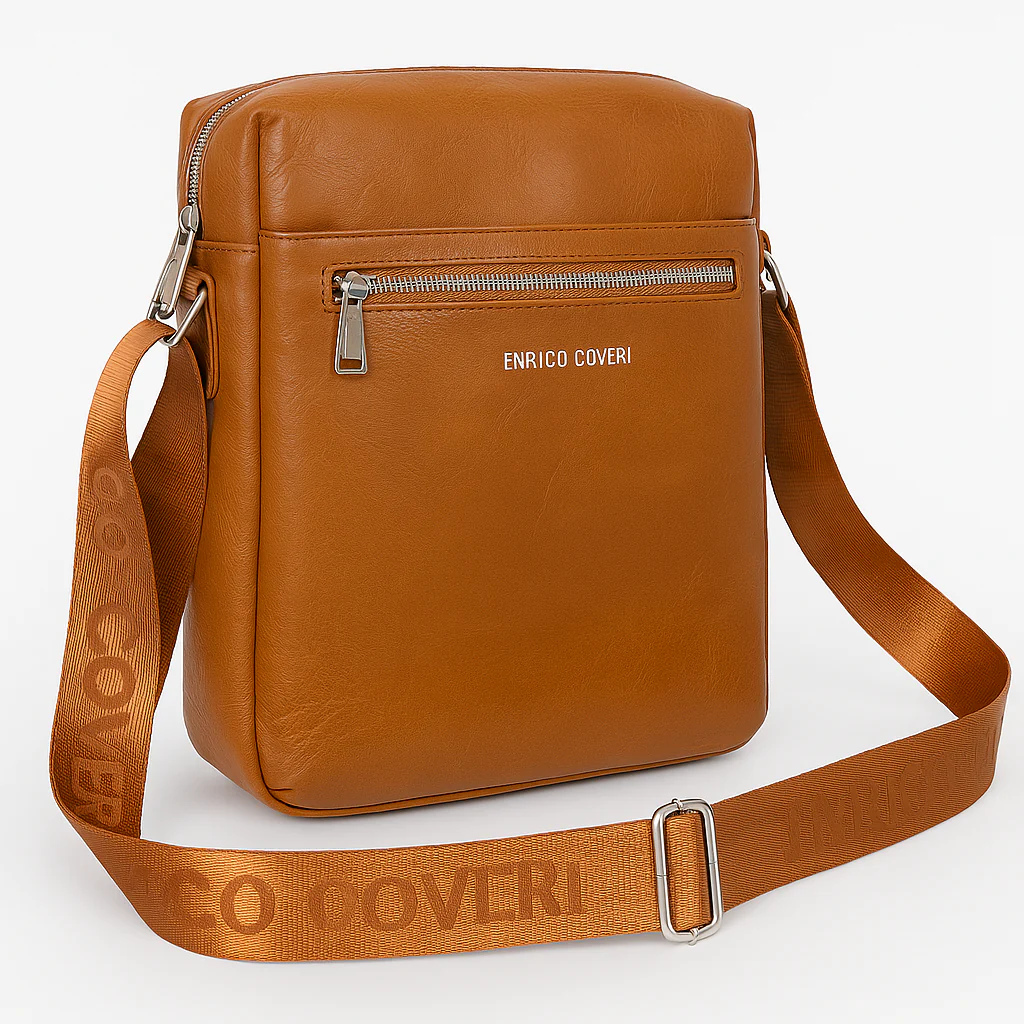 Enrico Coveri Borsa a Tracolla Uomo EC5024# 24x7x29cm - immagine 2