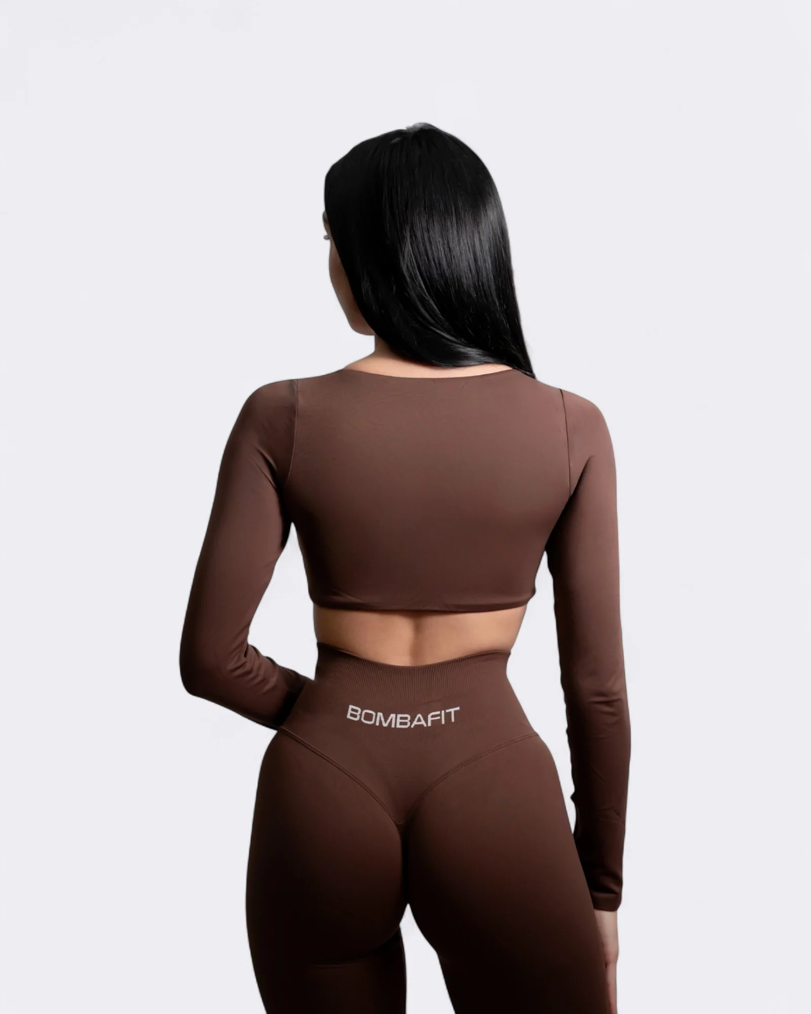 Elevate Long Sleeve - Marrone - immagine 3