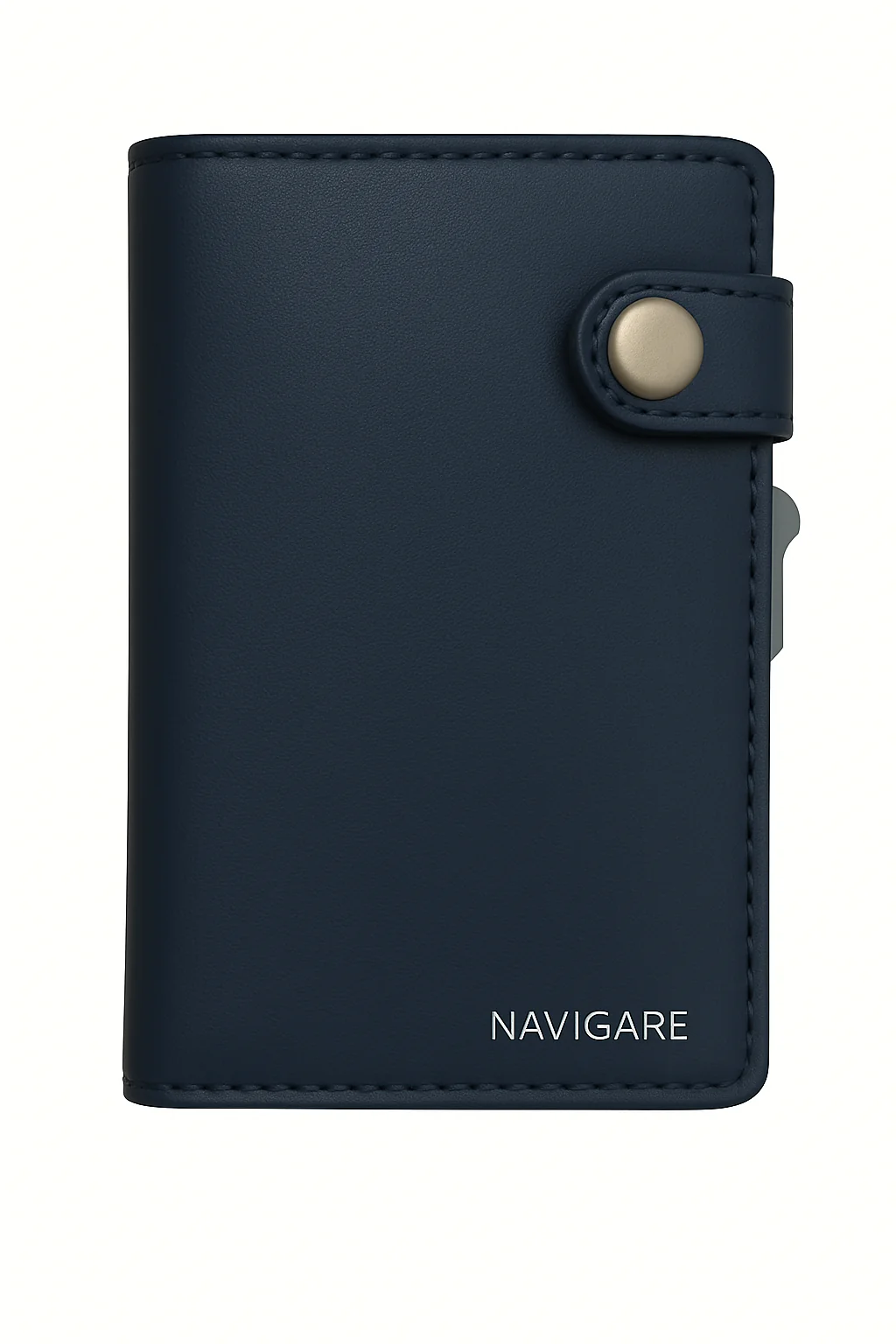 NAVIGARE Portafoglio Uomo in Vera Pelle - Porta Carte Slim con Protezione RFID - immagine 2