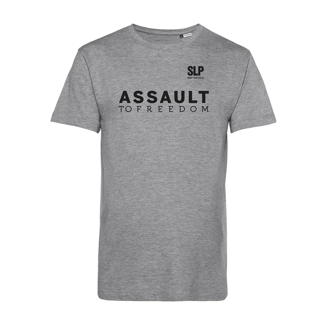 T-shirt ASSAULT TO FREEDOM GRIGIO - immagine 2