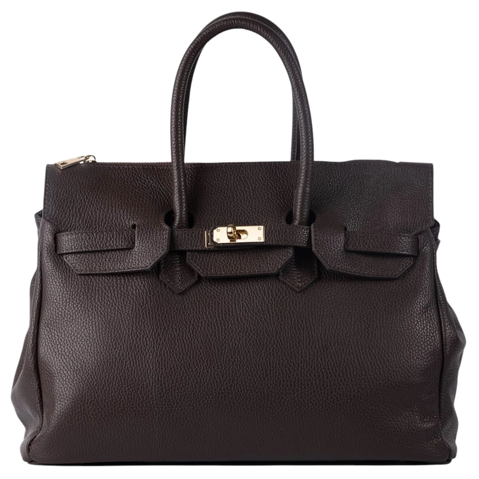 Modarno Borsa Birk a Mano in vera Pelle 40x17x28 cm - immagine 9