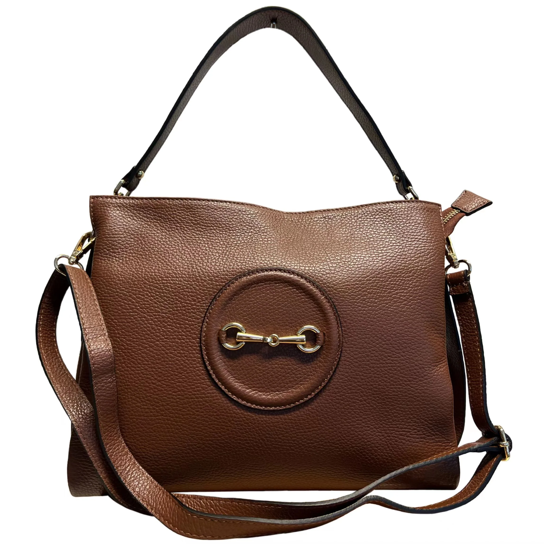 Modarno Borsa donna a tracolla/mano stile Morsetto metallico - immagine 2