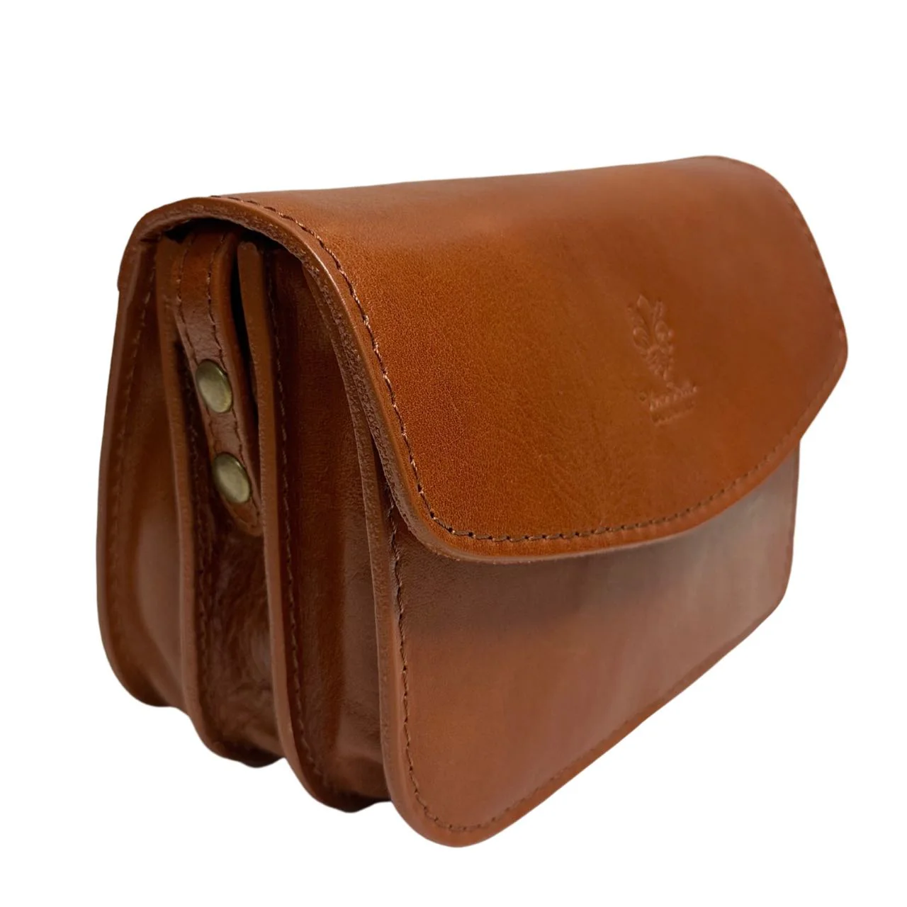 Borsa a mano in pelle "Delia", borsa a tracolla, borsa a mano in pelle naturale, borsa a cartella, vera pelle, marrone, borsa a tracolla, borsa piccola - immagine 3