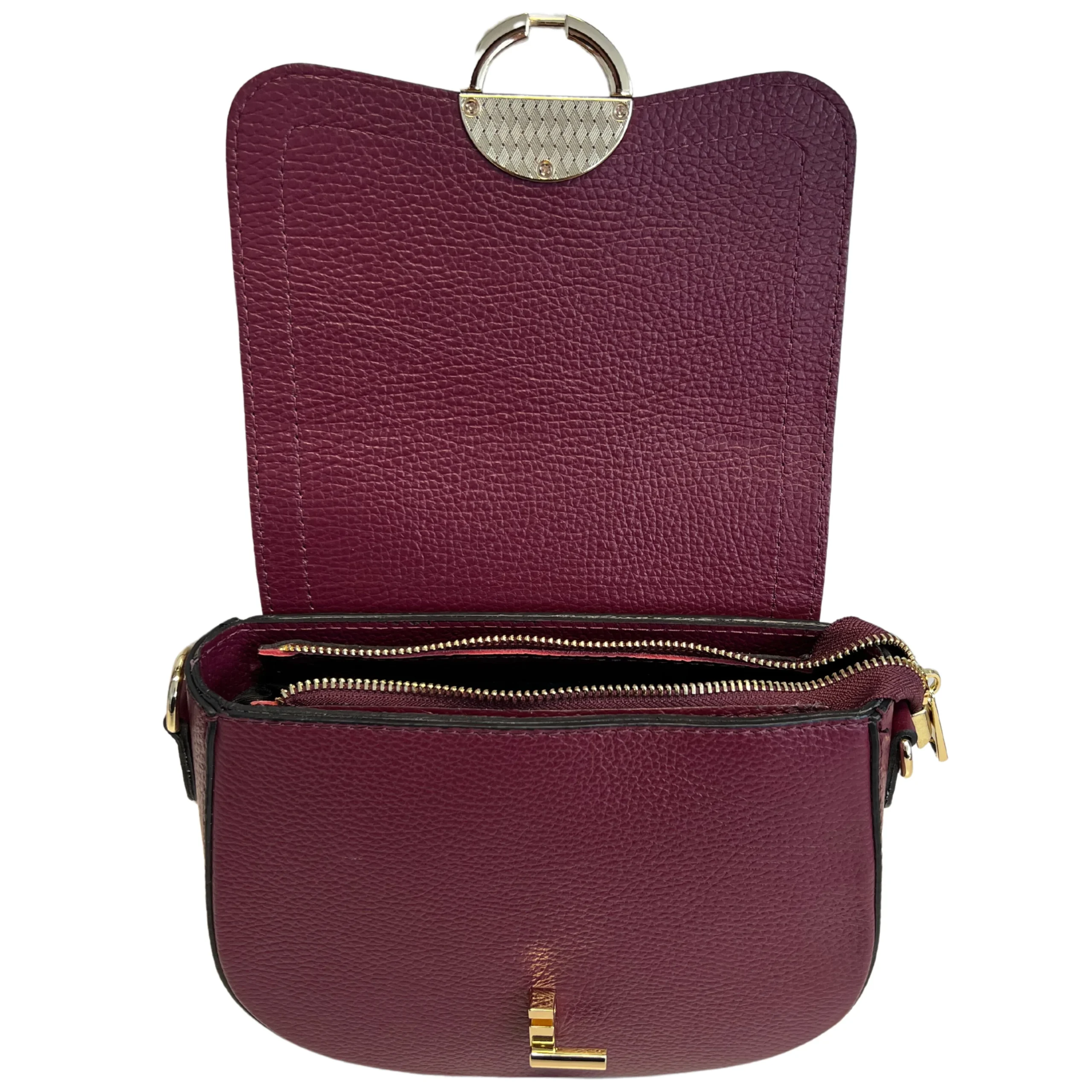Modarno Borsetta donna in vera pelle 23x8x19 - immagine 7