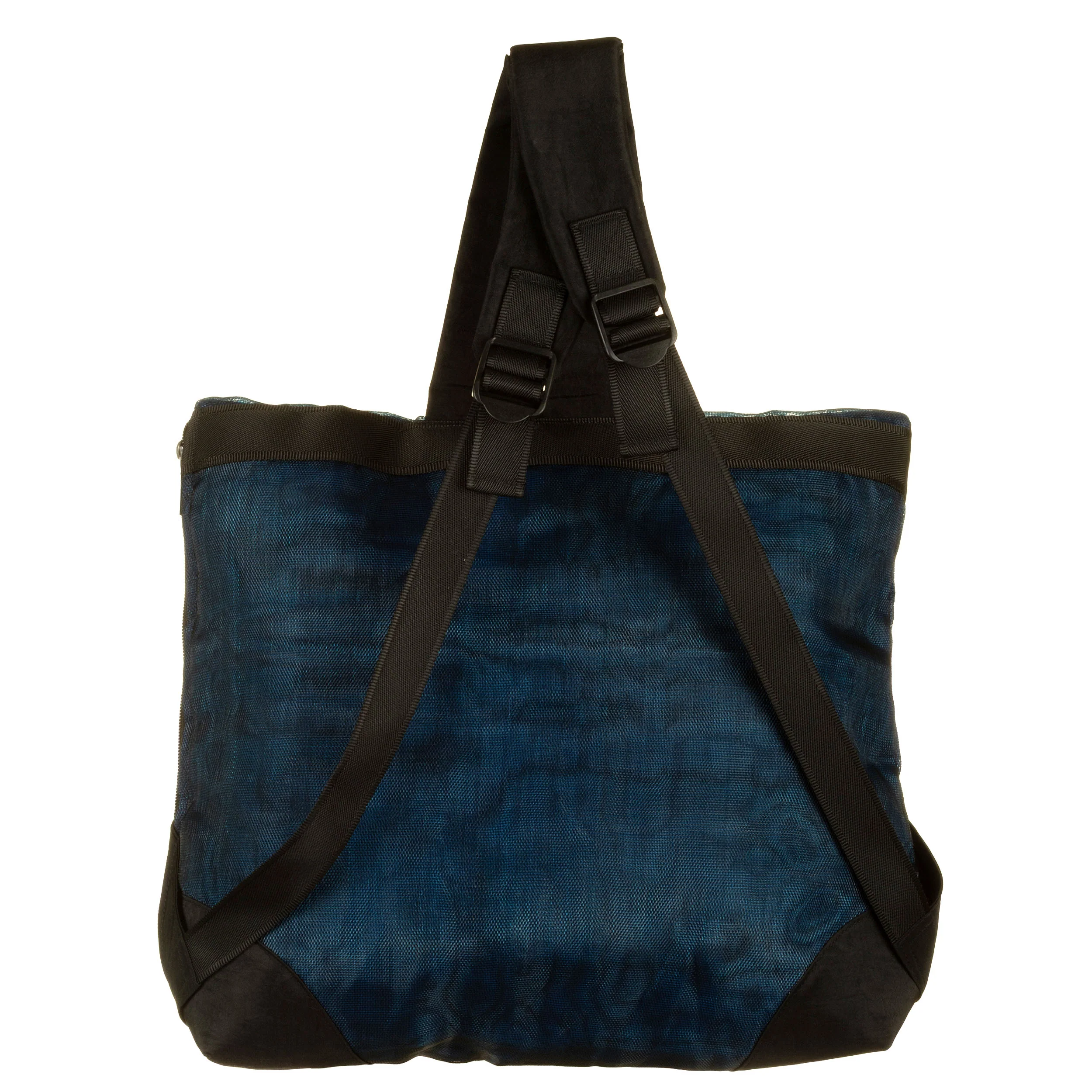 Zaino rete unisex con gomma, blu - immagine 5