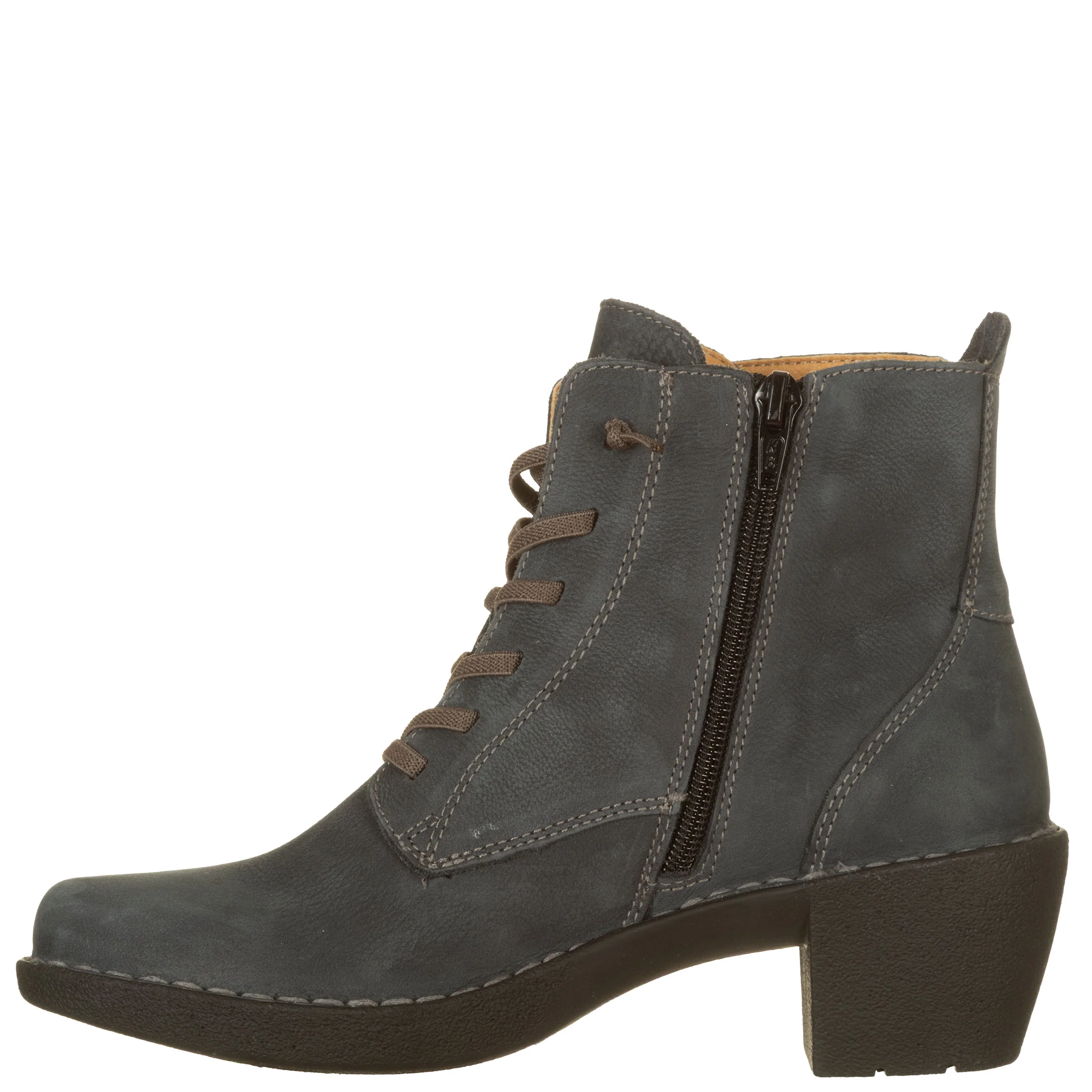 JUNGLA - Ankle boots con lacci elastici e zip - immagine 5