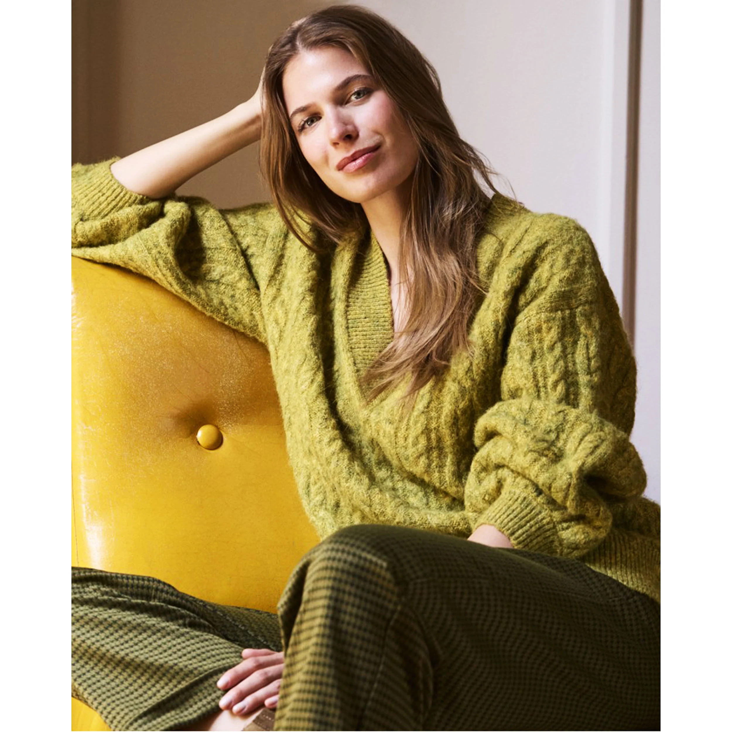 SURKANA - Maglione oversize a trecce - immagine 7