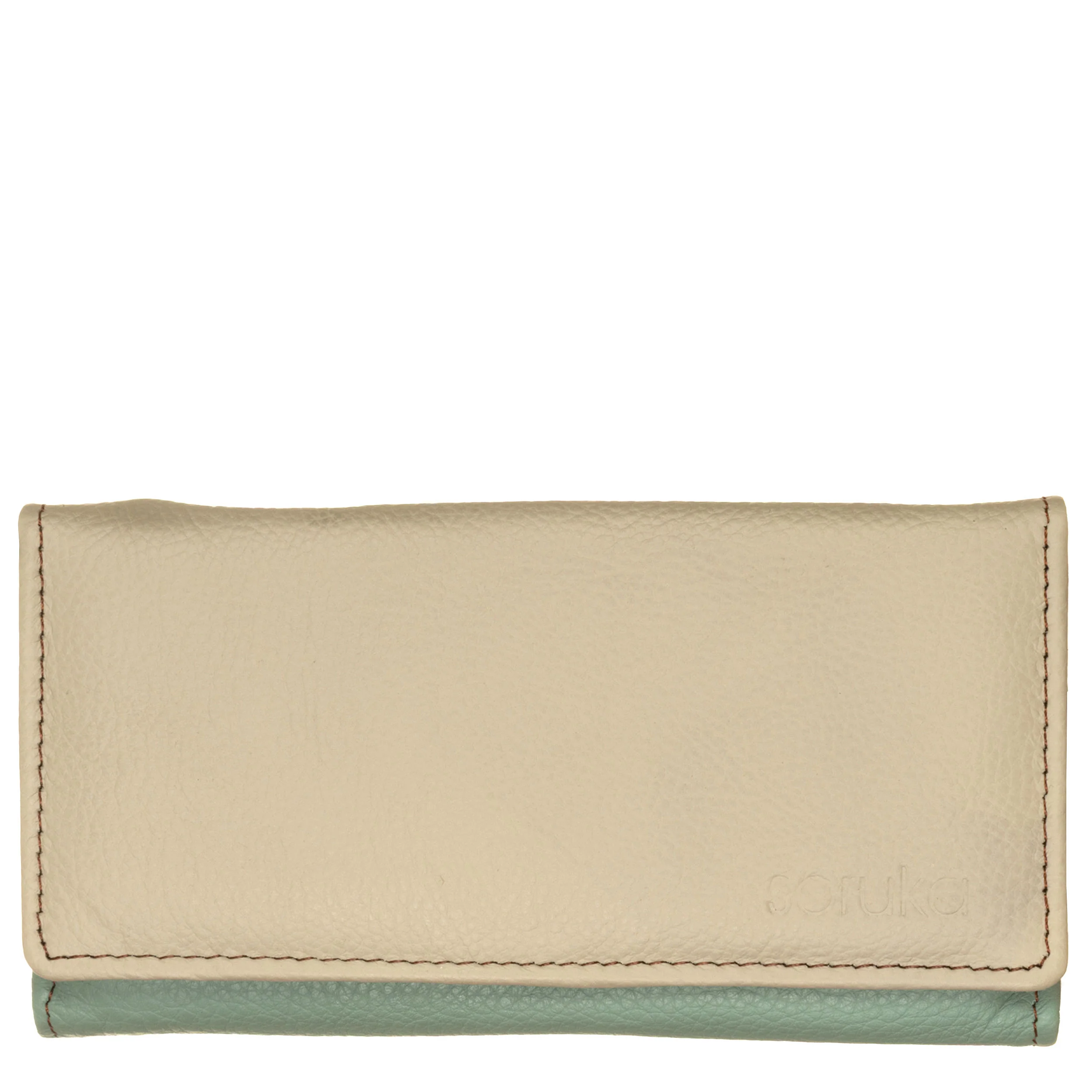 SORUKA Portafogli ESME liscio 47908 Grigio, aqua, cuoio - immagine 2