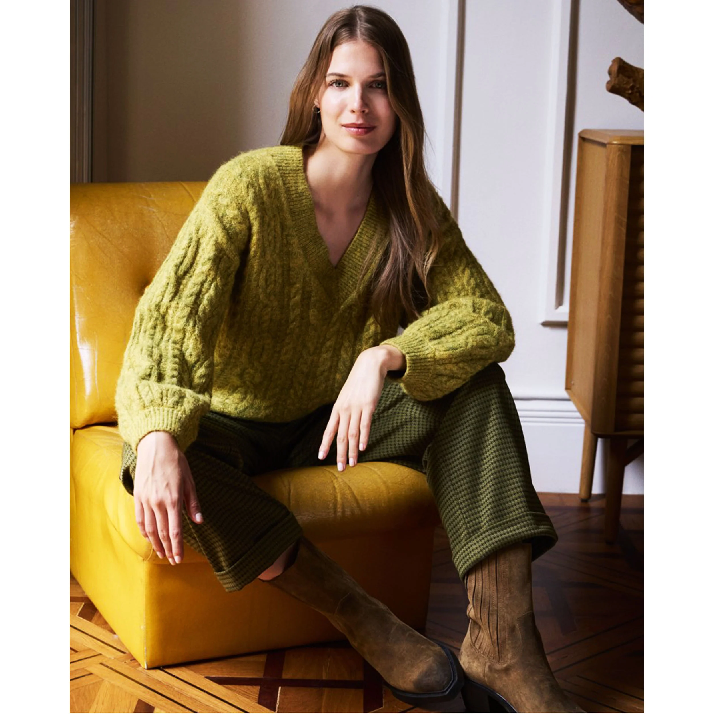 SURKANA - Maglione oversize a trecce - immagine 8