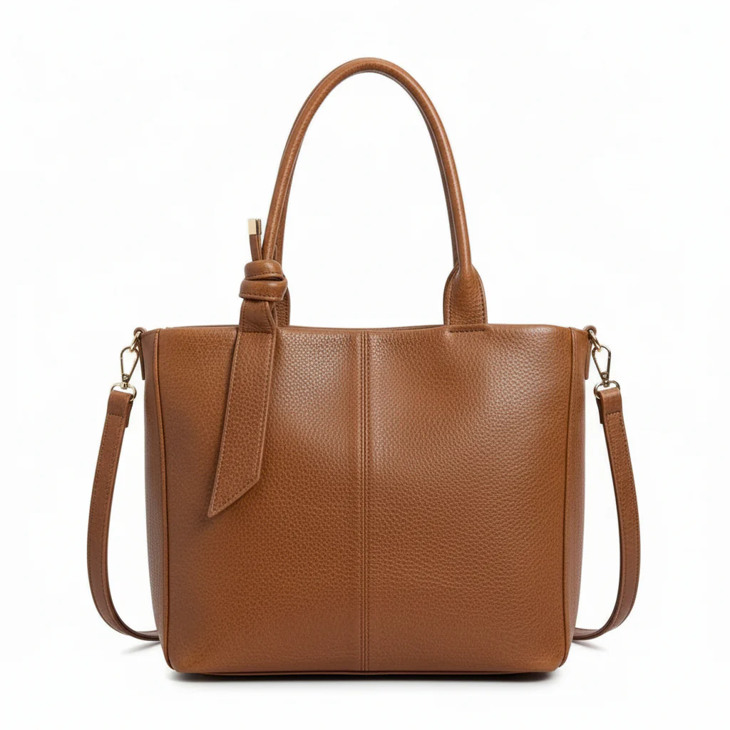 La SignoraBorsa - Borsa firmata Gyoiamea shopping a spalla manici nodo simil pelle - immagine 9