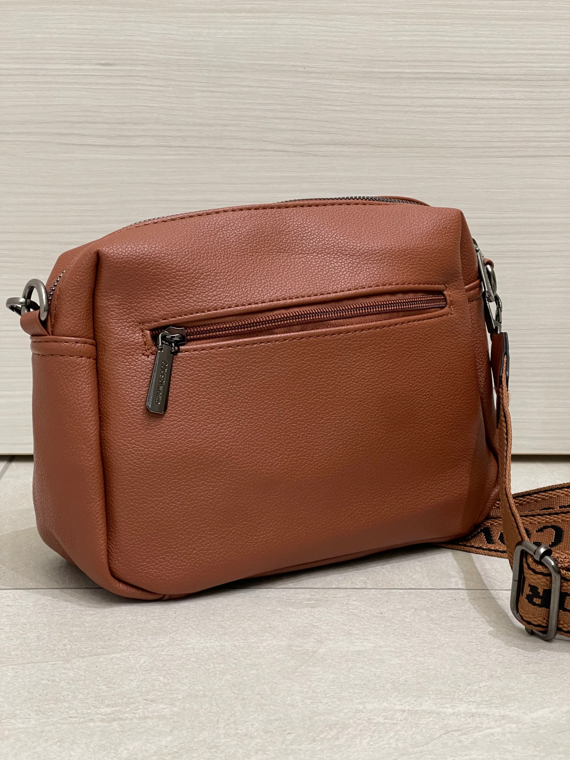 Borsetta coveri world elegante platta zip tracolla passeggio capiente zip - immagine 7
