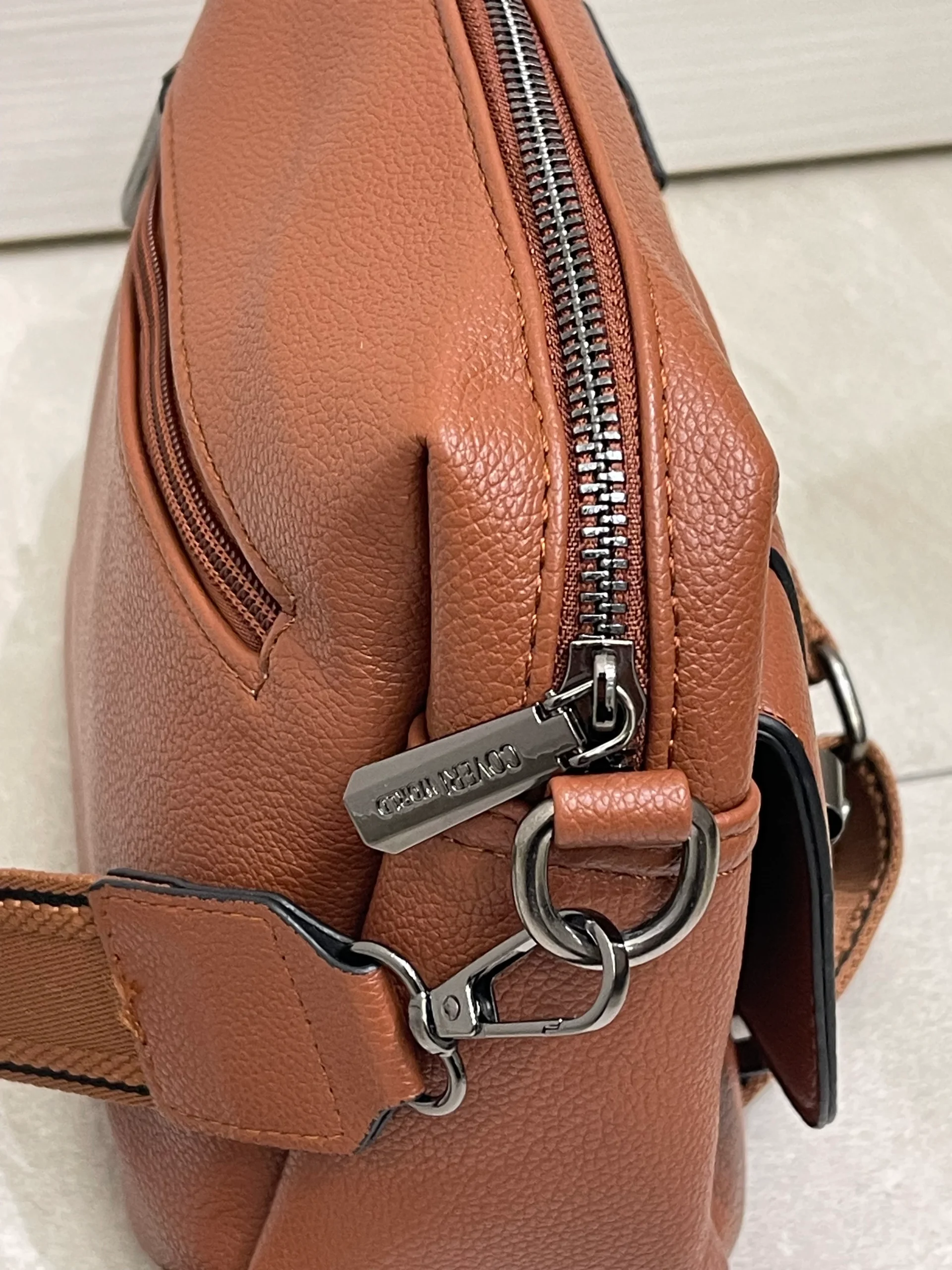 Borsetta coveri world elegante platta zip tracolla passeggio capiente zip - immagine 6
